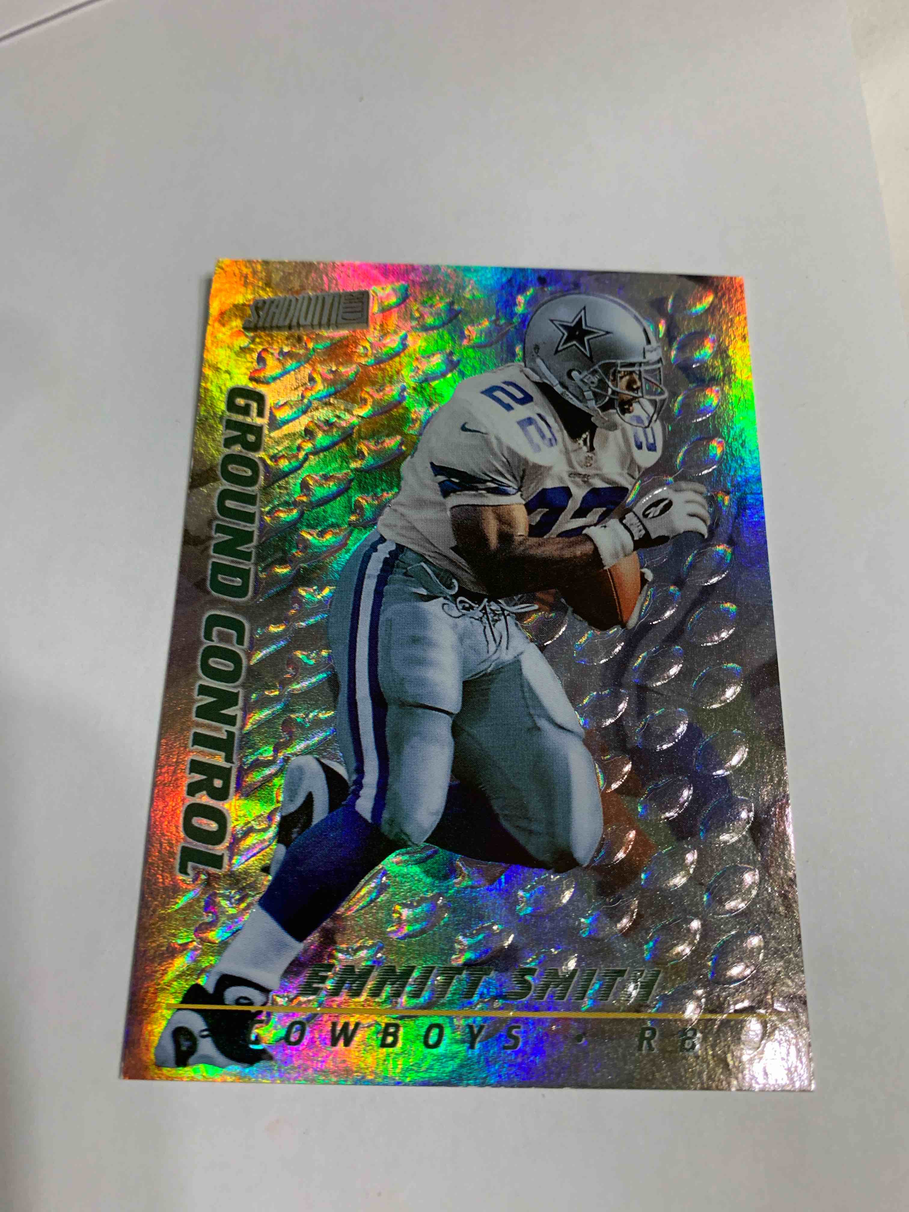 1997 Stadium Club, Ground Control #3, Emmitt Smith 