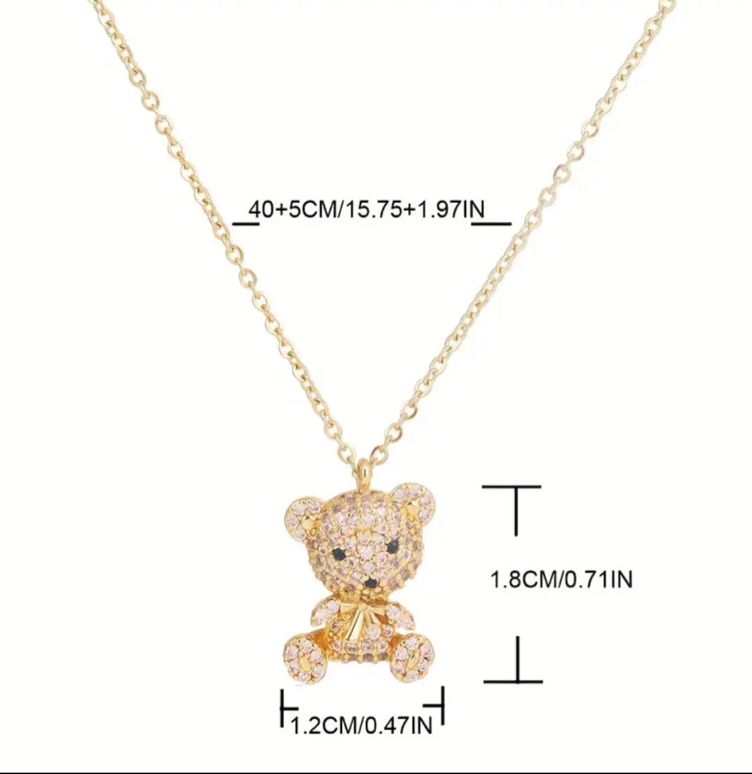 Gorgeous 925 Silver 18K Gold Plated Necklace