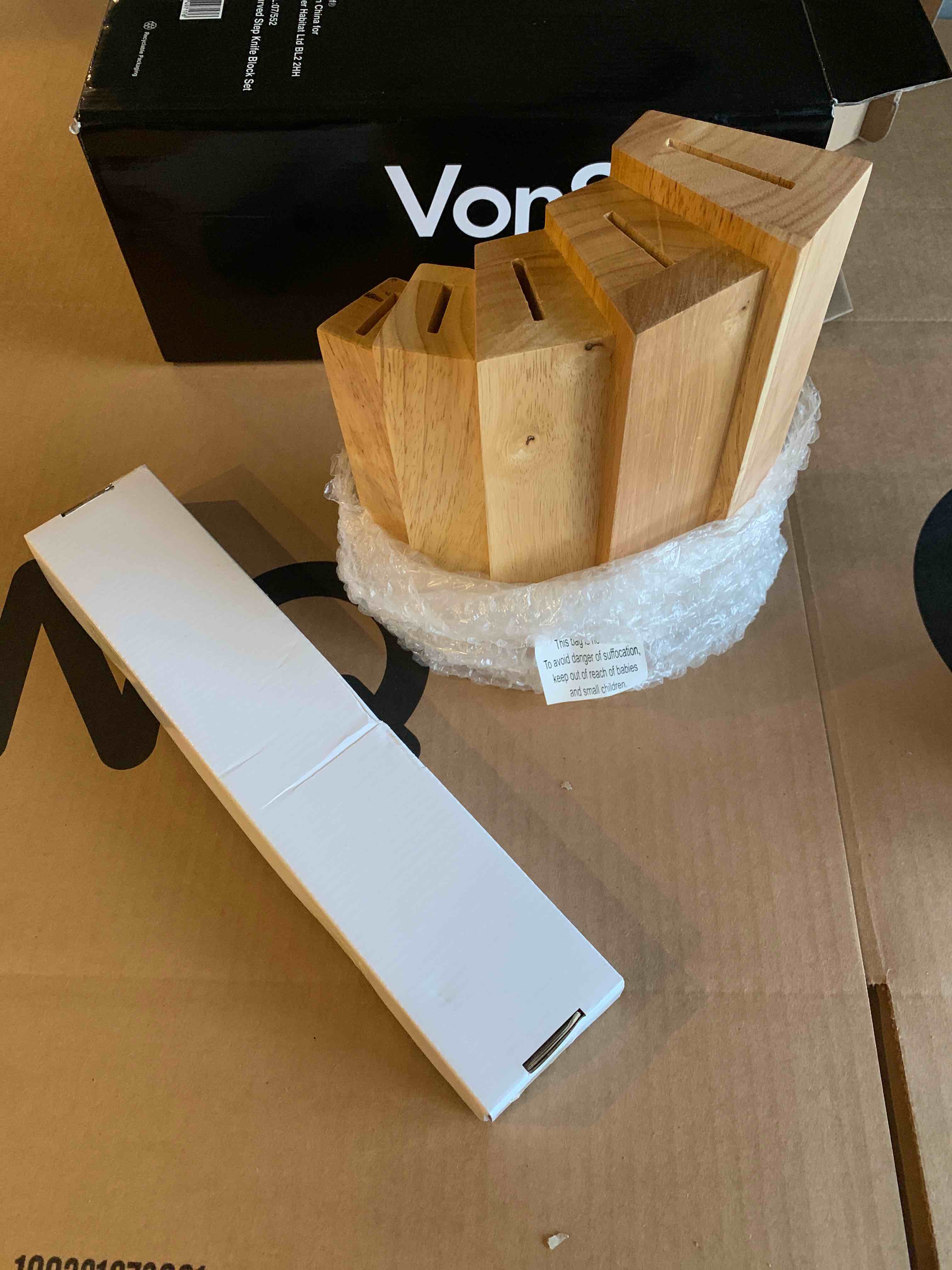 vonshef 5 piece knife set 