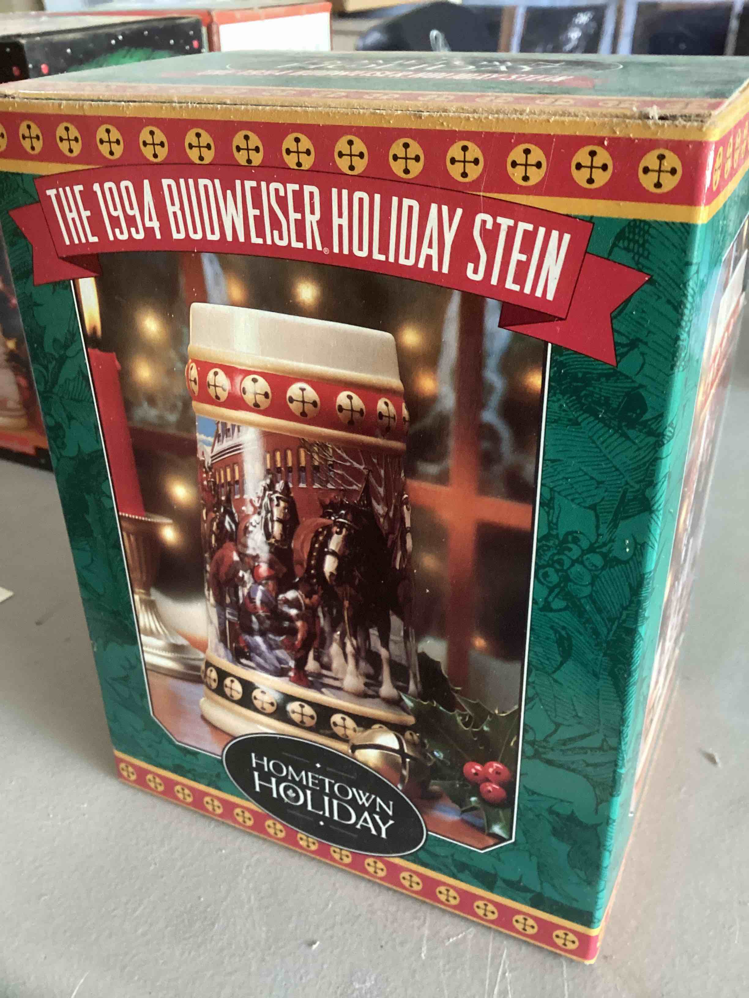 1994 Budweiser Holiday Stein