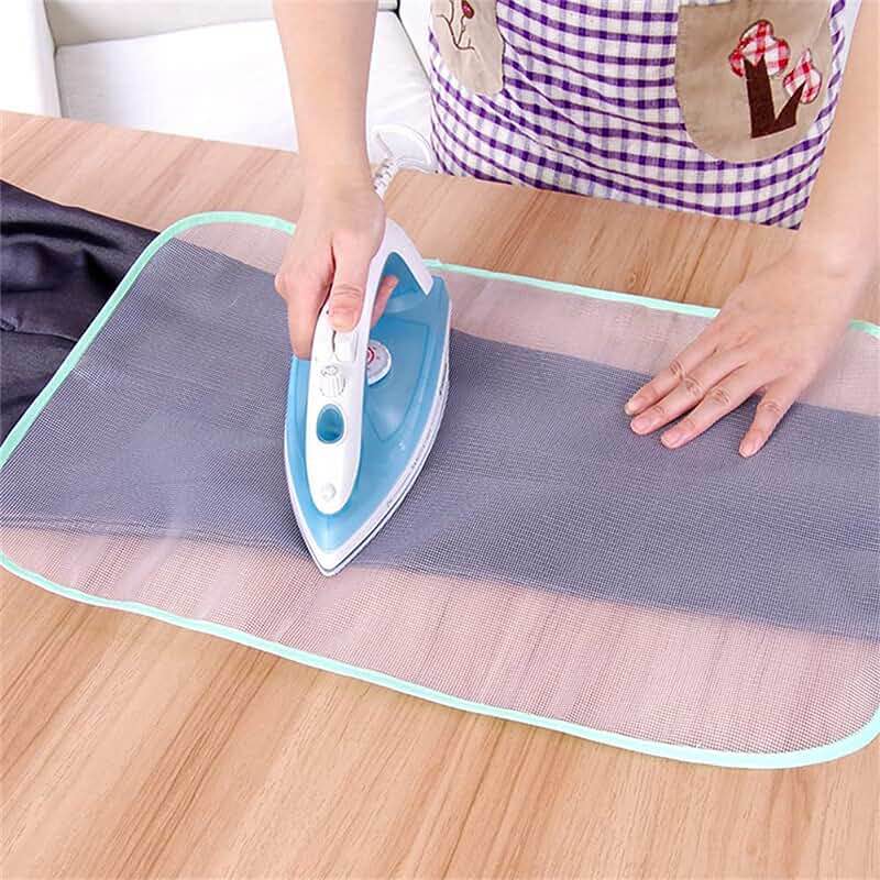 InfantLY Bright Heat Resistant Ironing Sewing Tools Cloth Protective Insulation Pad-Hot Home Ironing Mat Anti-scalding?2PC?, Pink