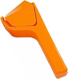 Easy Squeeze Lemon Lime Squeezer, Manual Juicer Lemon Squeezer, Citrus Juicer Max Extraction (ORANGE)