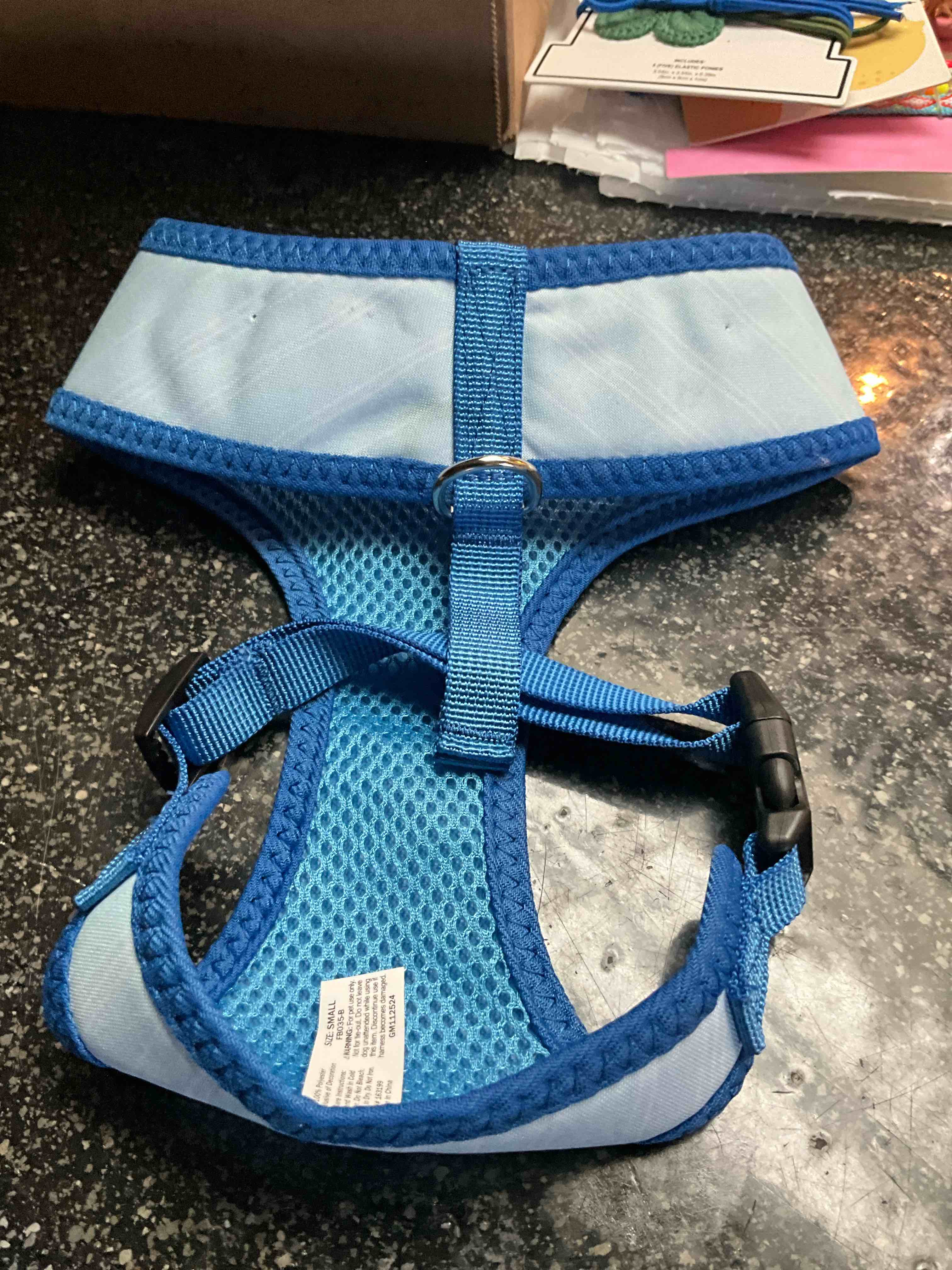 Pet Harness - Blue - Size - S