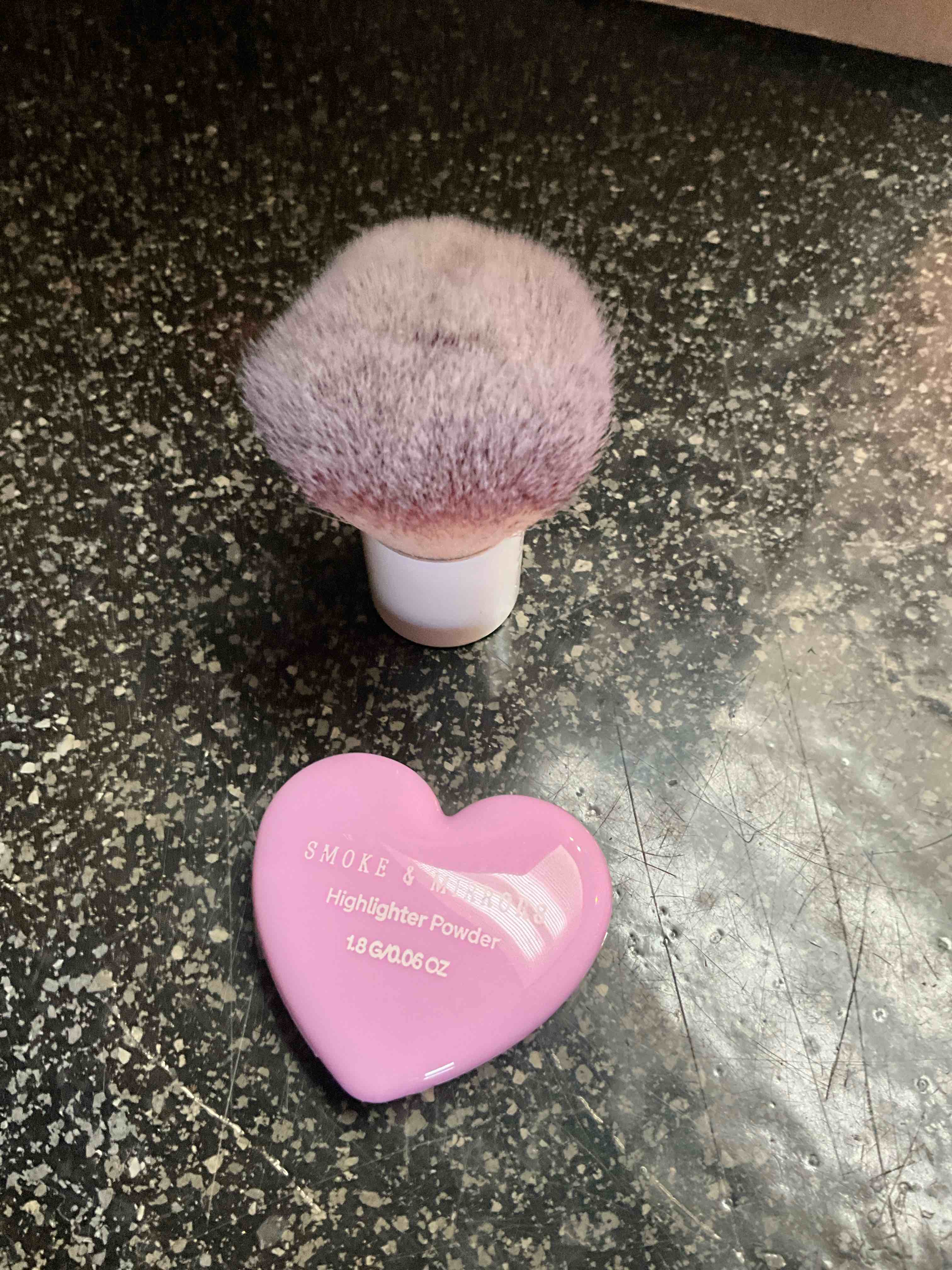 Smoke & Mirrors - Highlight Powder/Application Brush - 2 pc Set 
