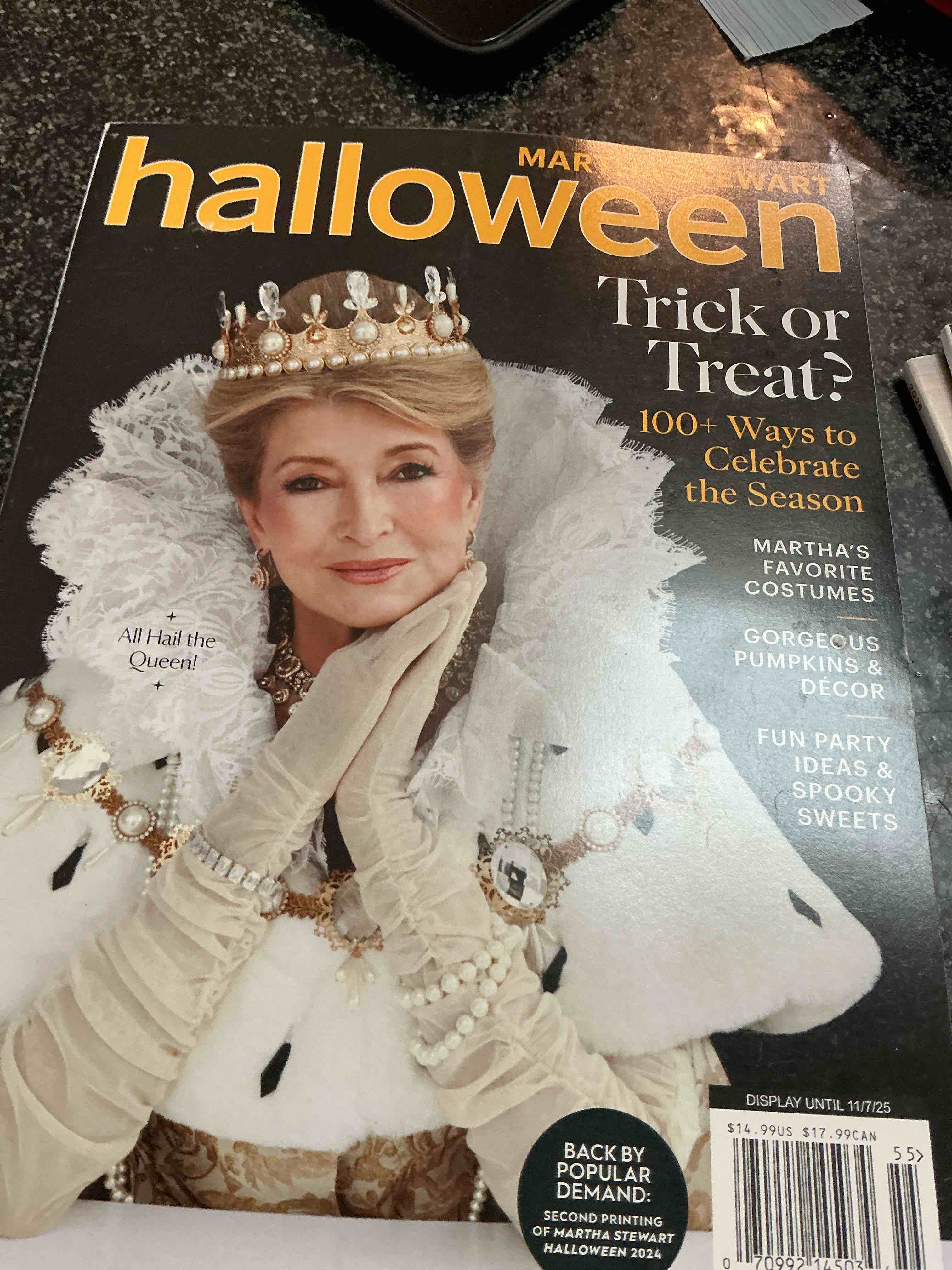 Marth Stewart Halloween Trick Or Treat 