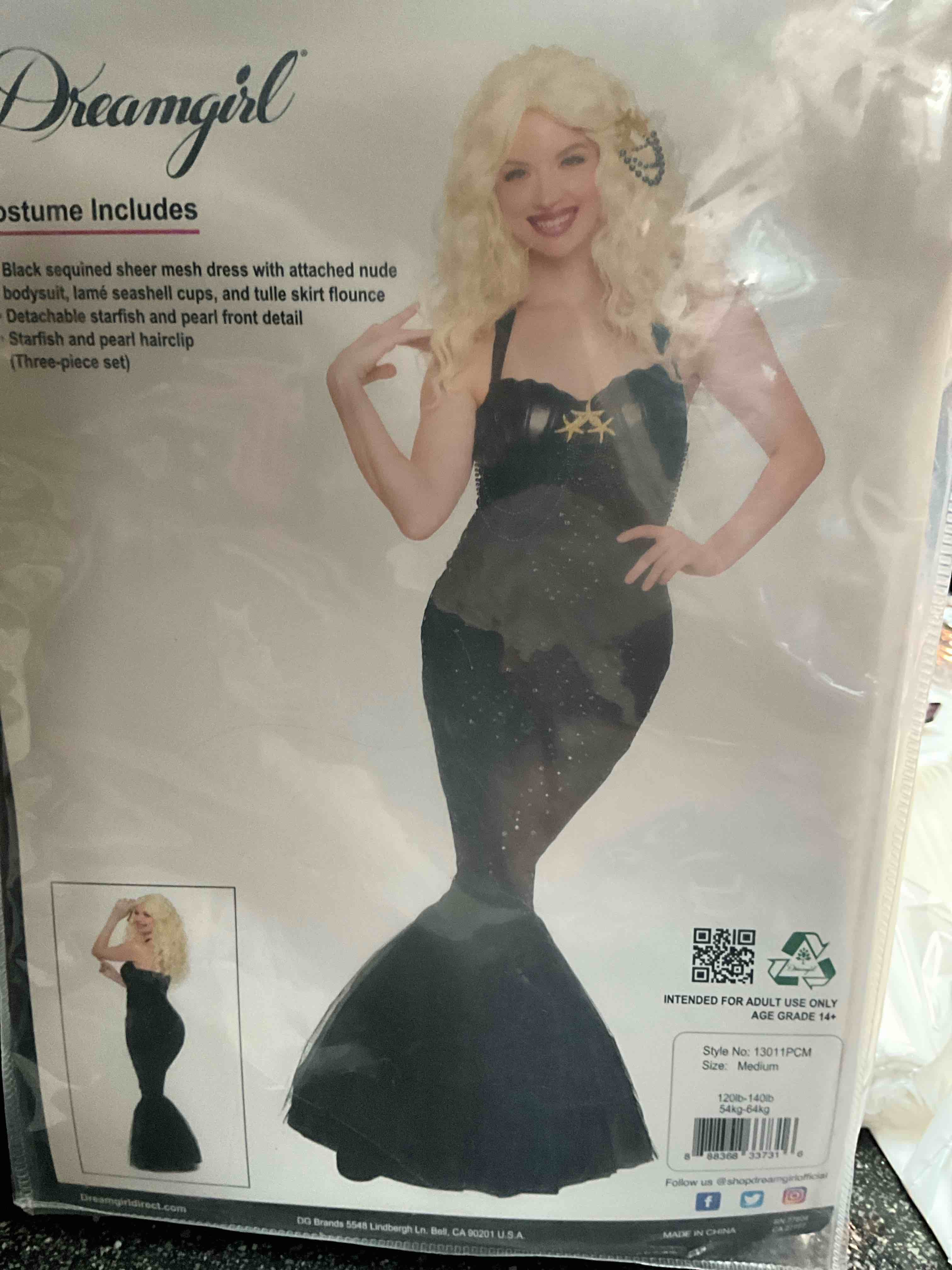 Dark Mermaid - Dream Girl - size - adult M