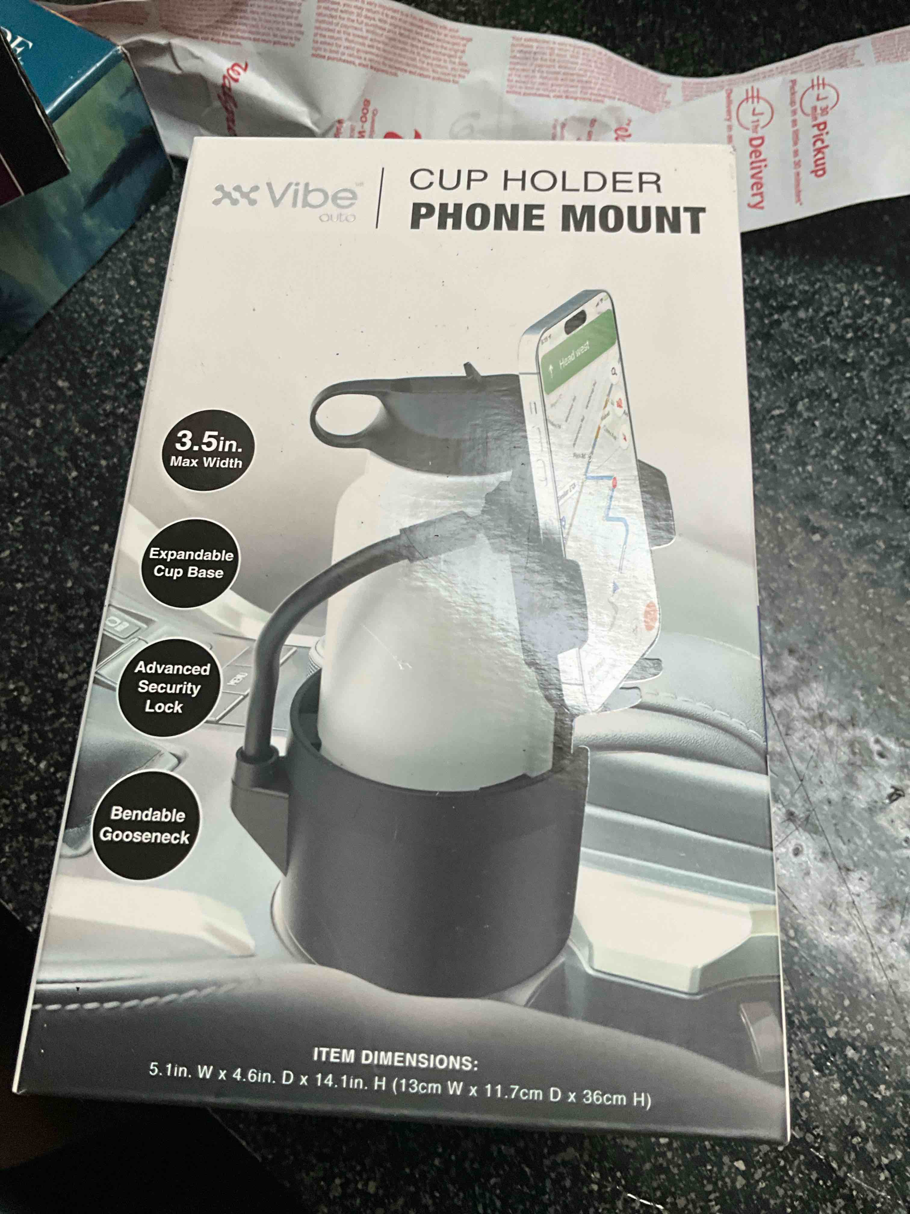 Vibe Auto - Cup Holder Phone Mount 