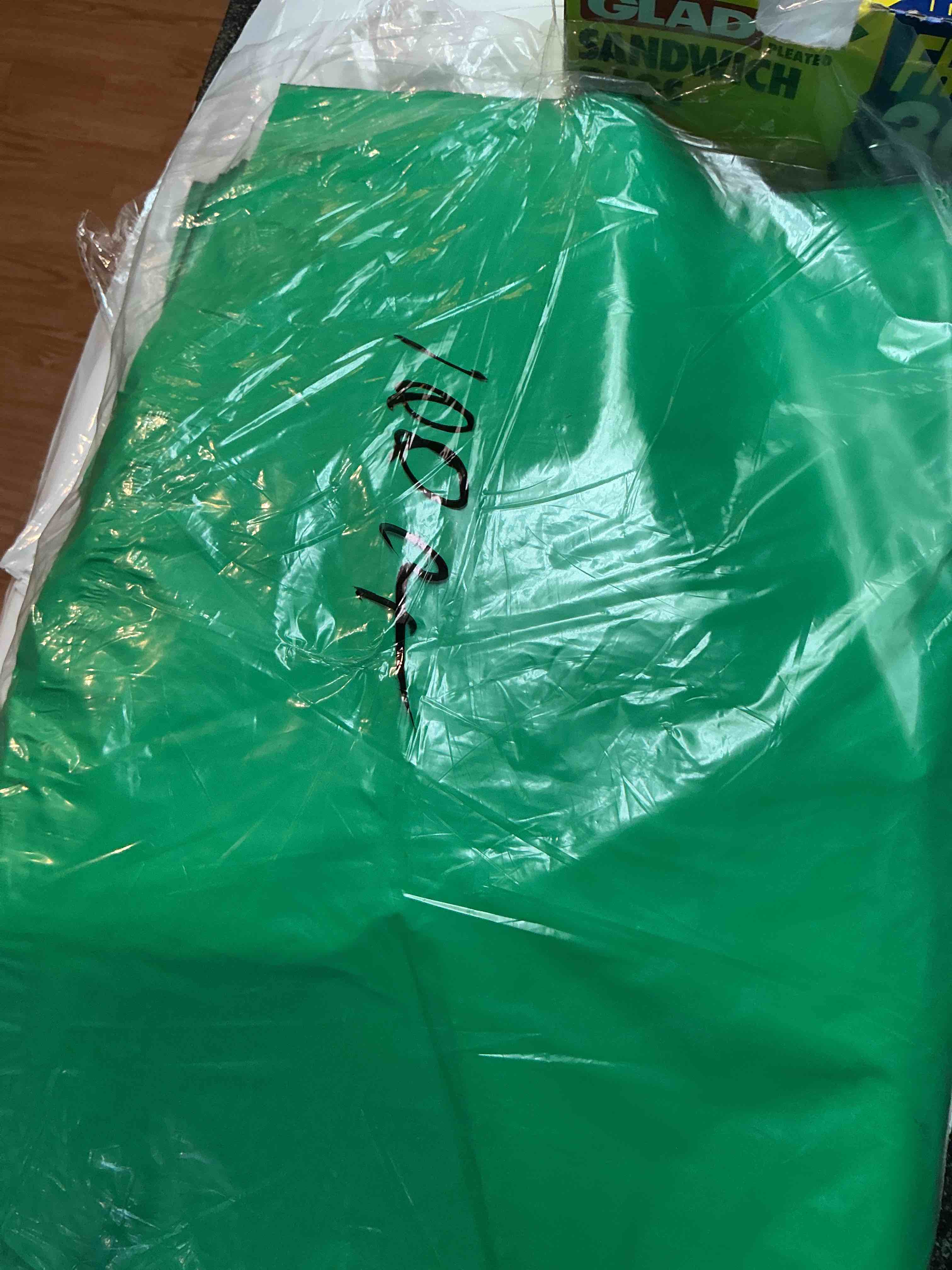 Green Storage/Shipping Bags 100 Count 