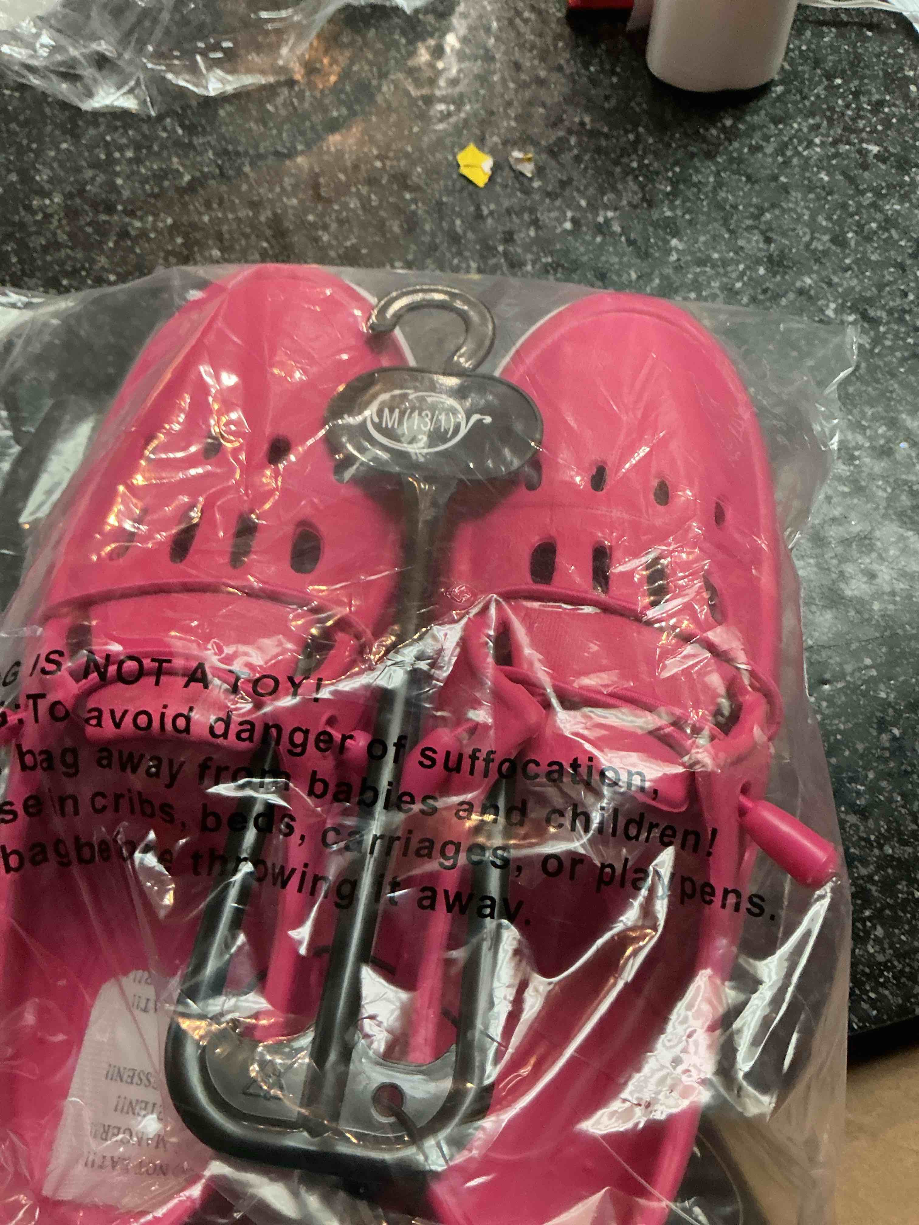 Pink Girls Shoes Size - M ( 13/ 1) 