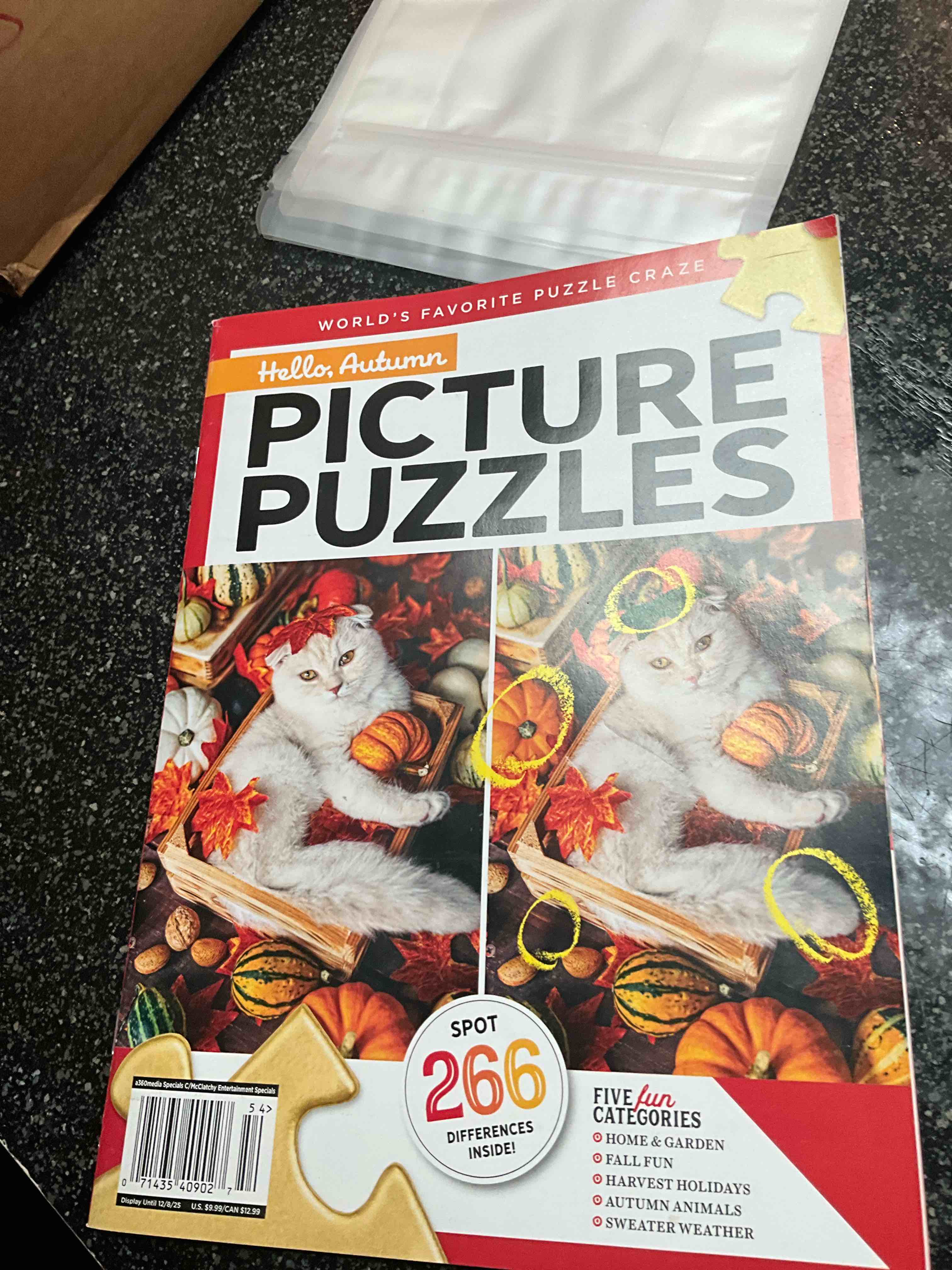 Hello Autumn - Picture Puzzles - spot 266 differences 