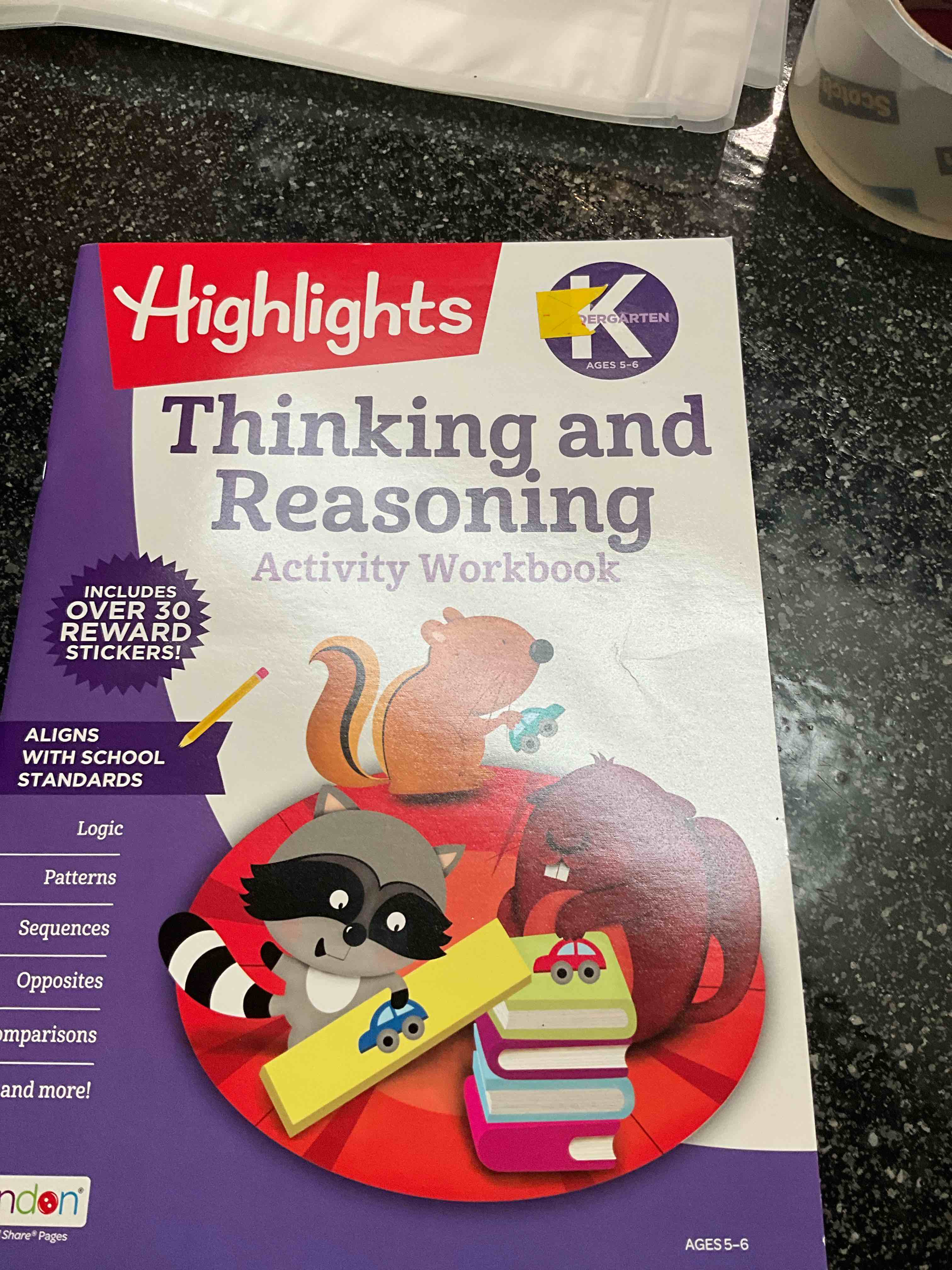 Highlights - Thinking and Reasoning - Activity Workbook 