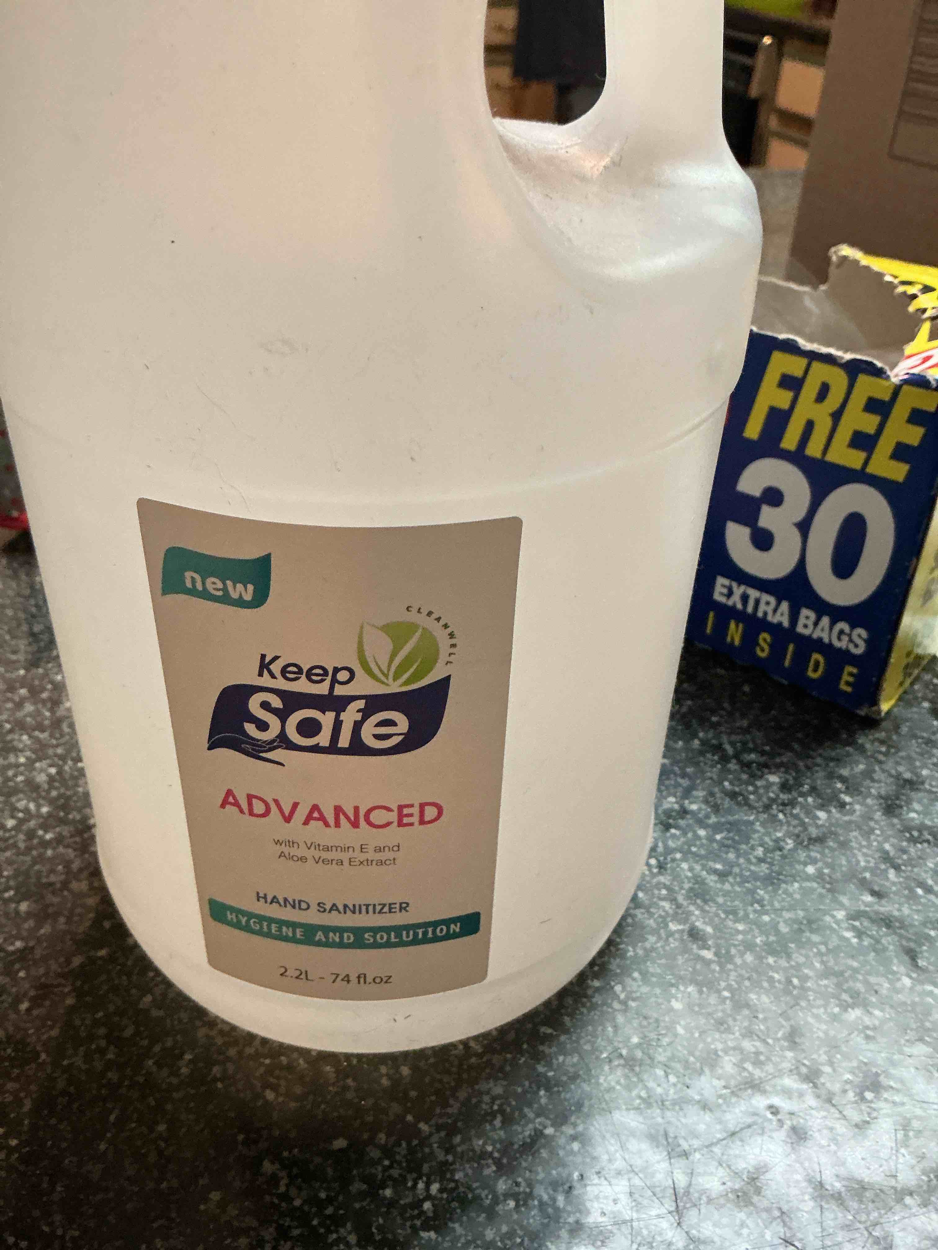 Keep Safe Advanced 74 Fl. Oz. Hand Santizer