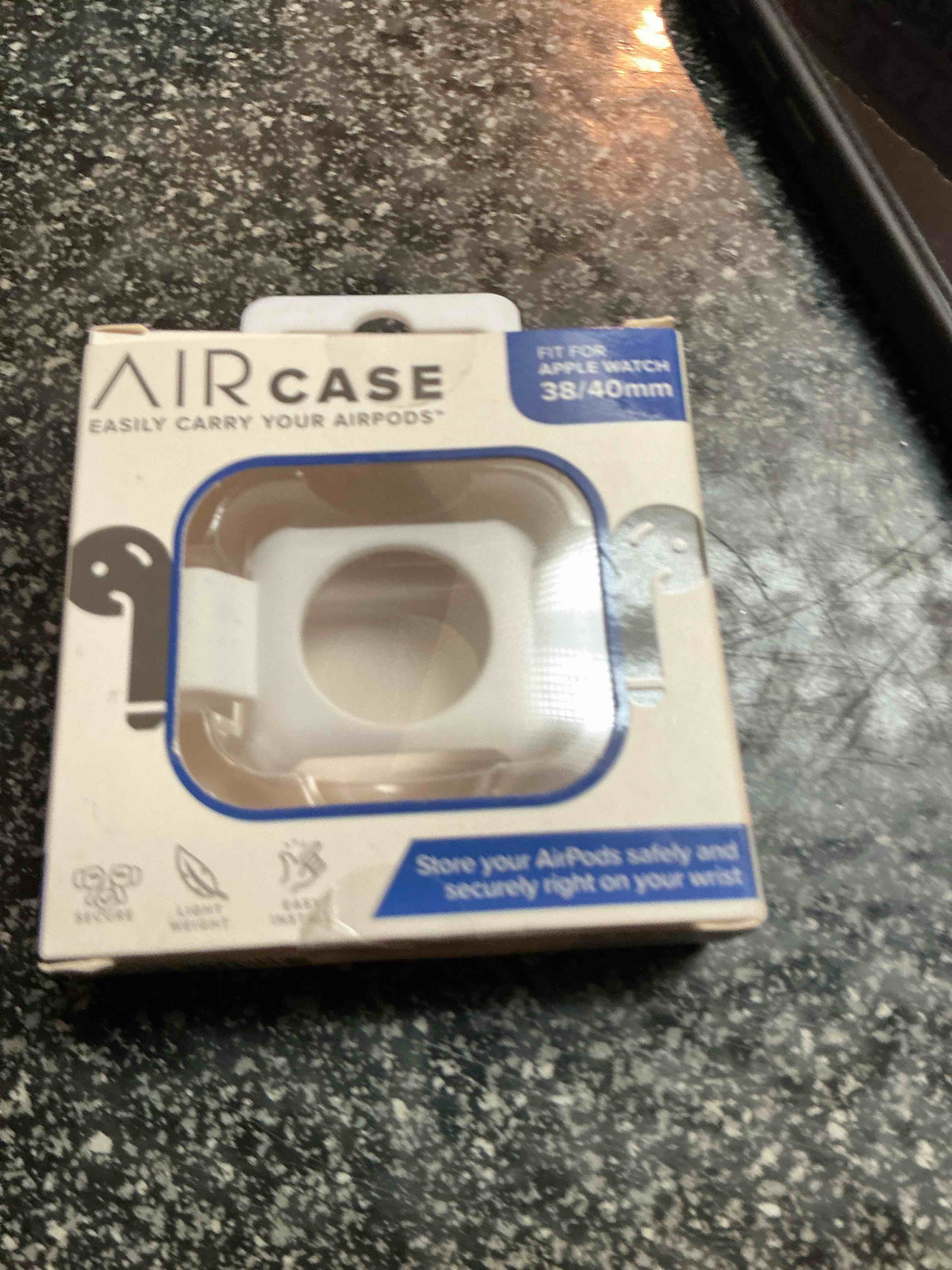 Air Case For Apple / watch 38/40 MM Easy To Carry Earbuds White In Color 