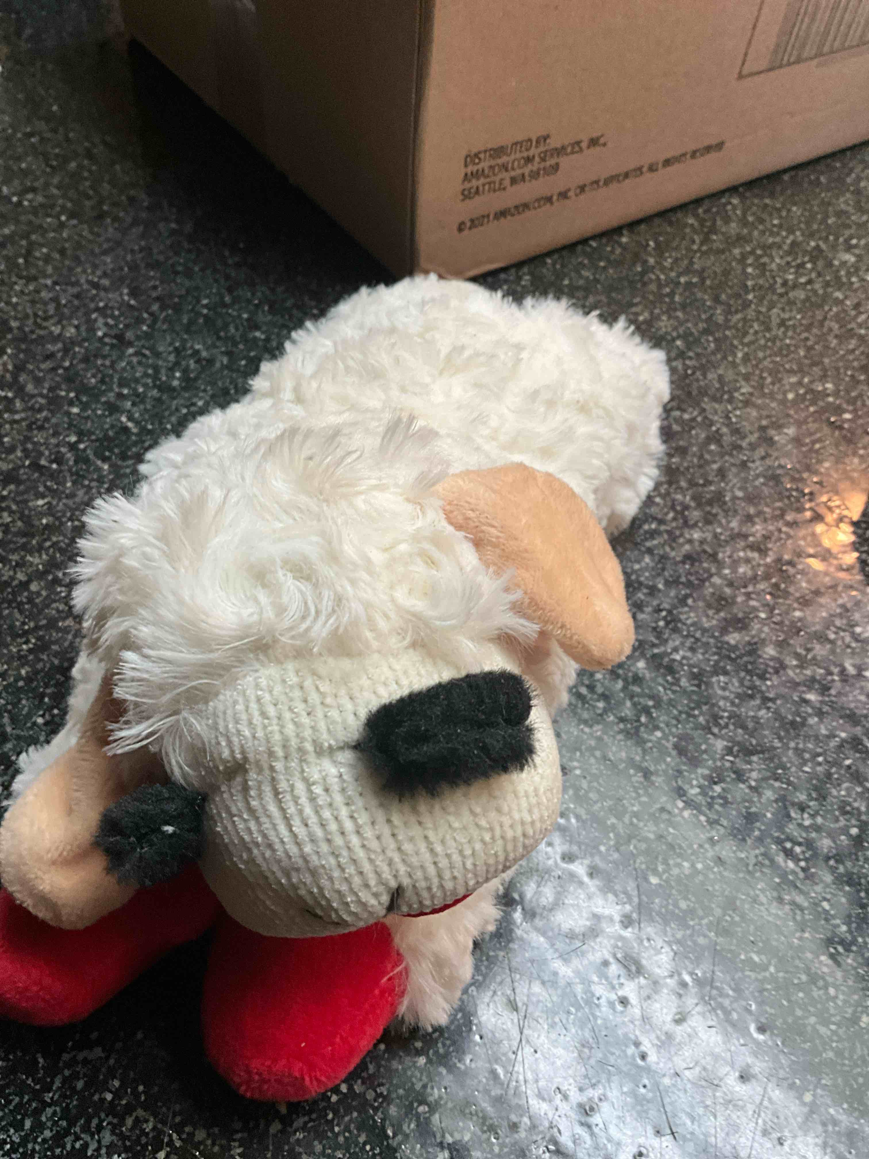 Lamb Chop - Squeaking - Pet Toy 