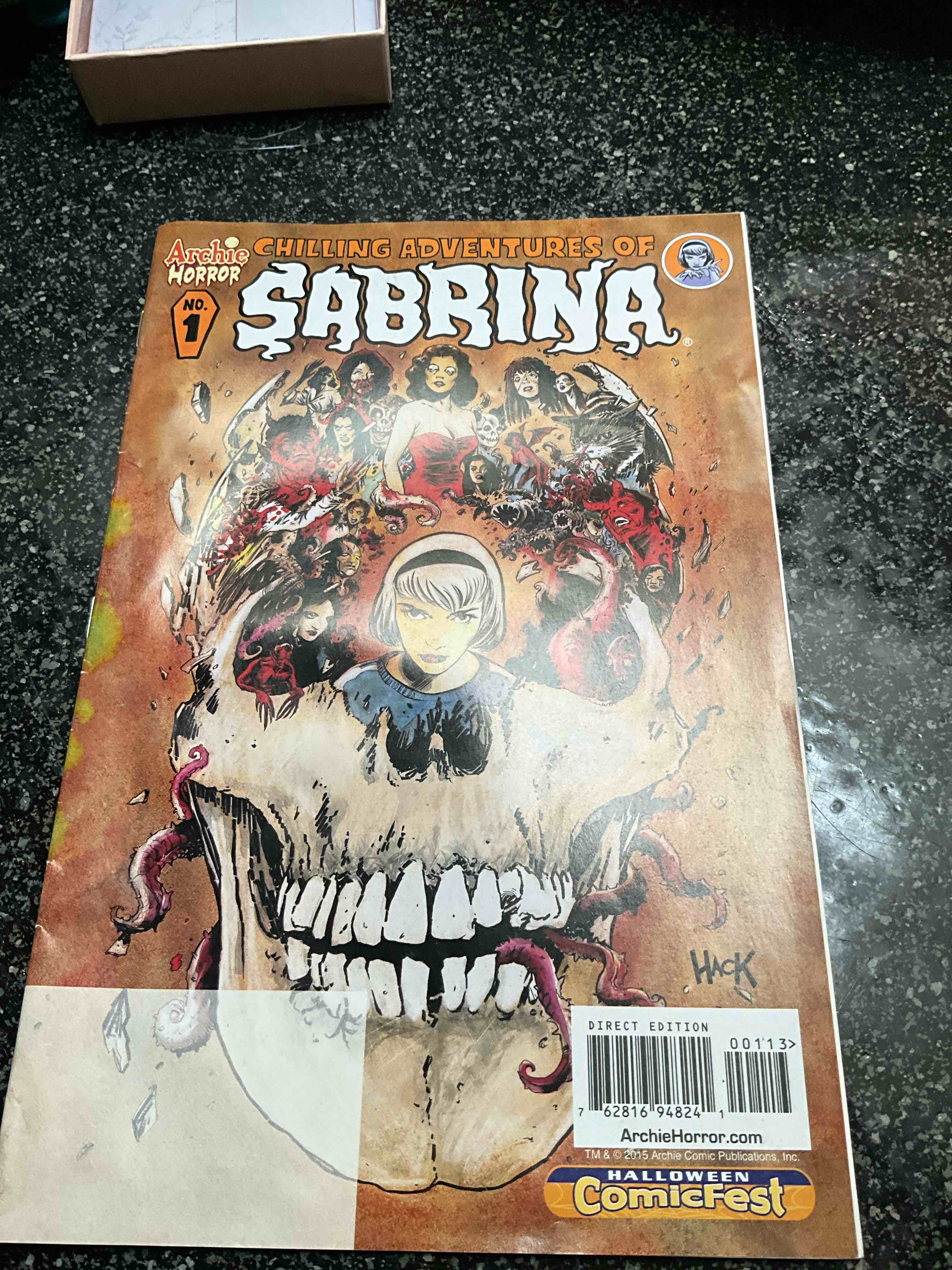 Chilling Adventures of Sabrina #1 - Retro Comic Book 