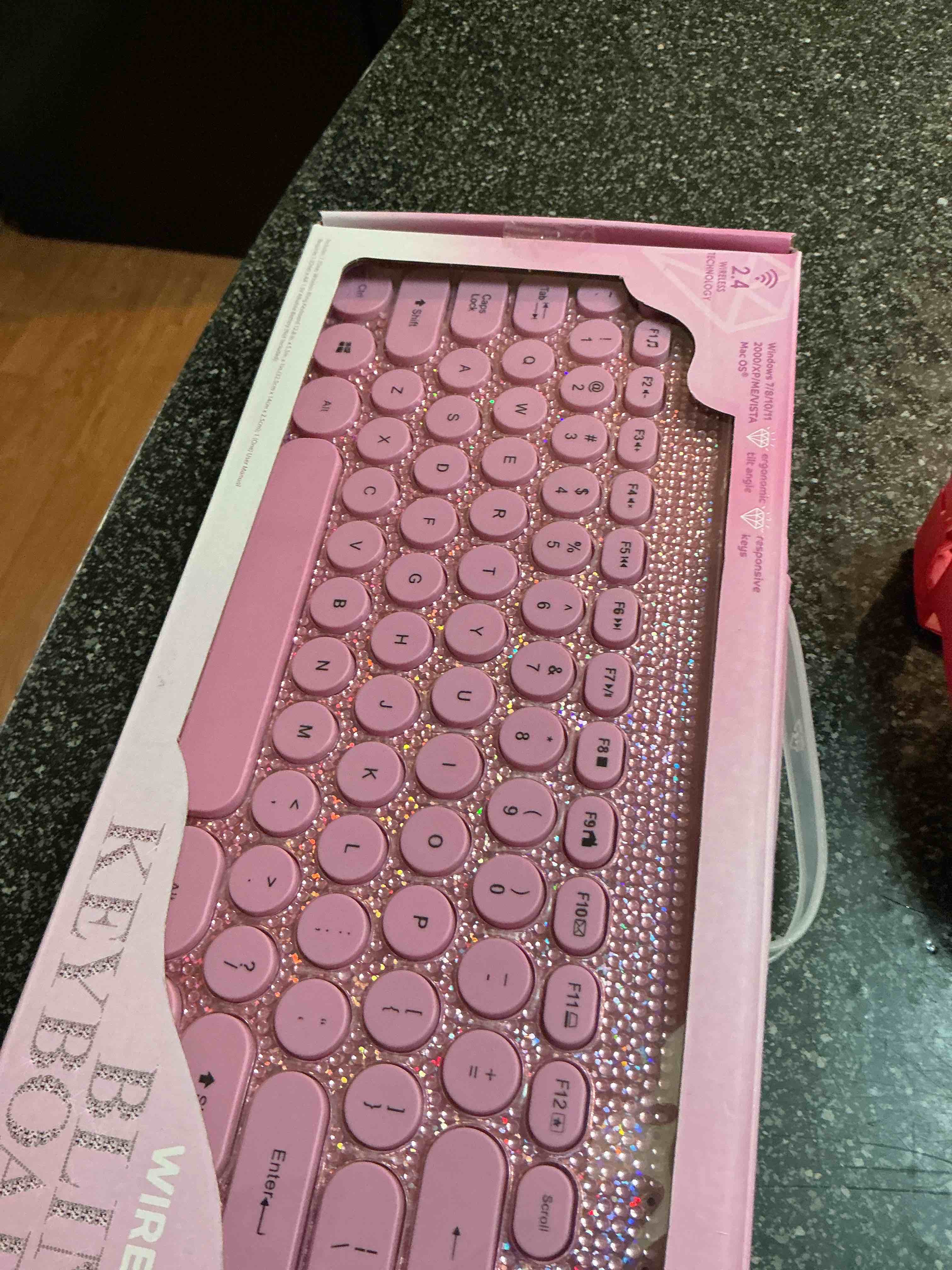 wireless bling key board 