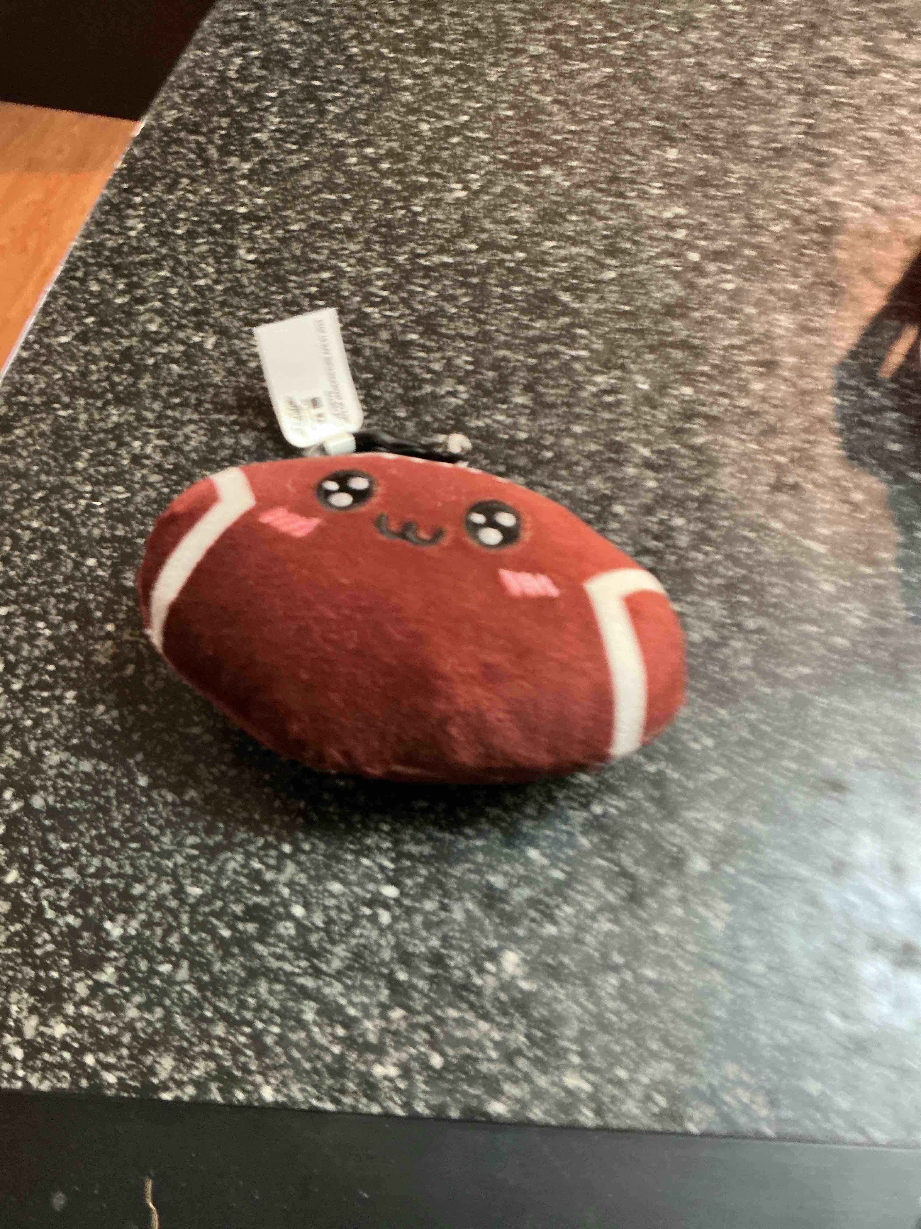 Football  Backpack Clip On 