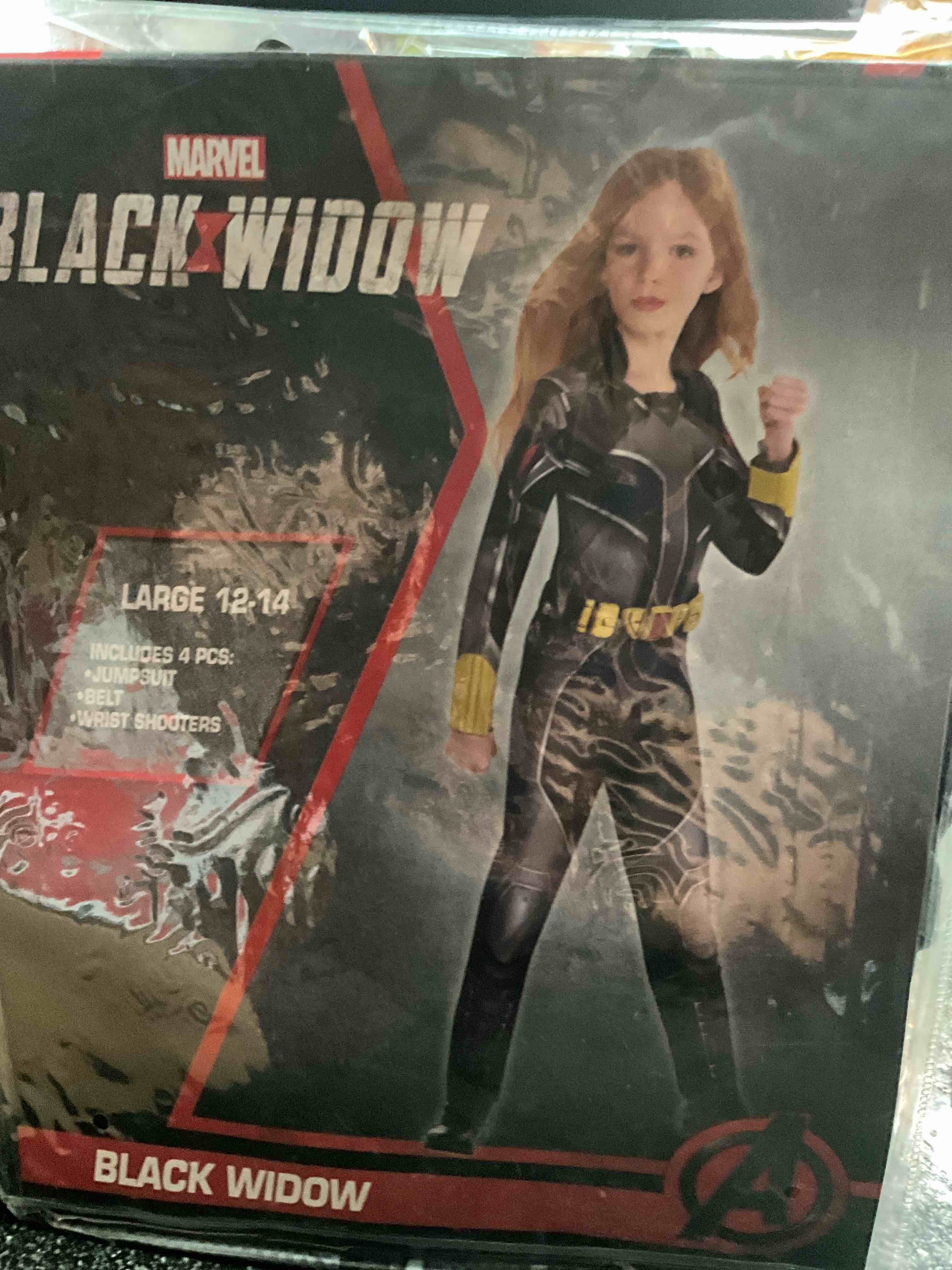 Marvel - Black Widow - Size - Child L 12/14 