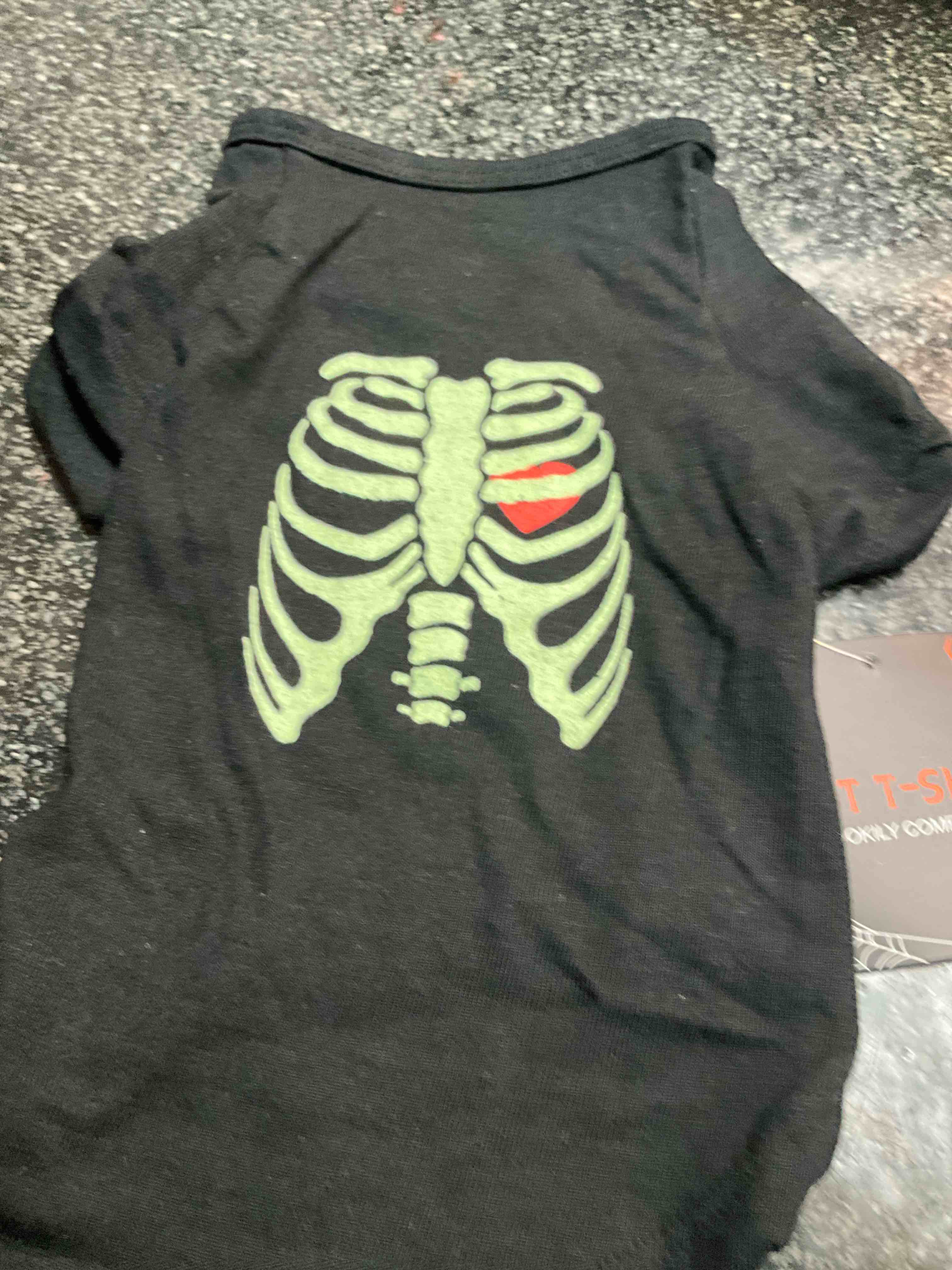 spookily comfortable - pet - t-shirt - size - s