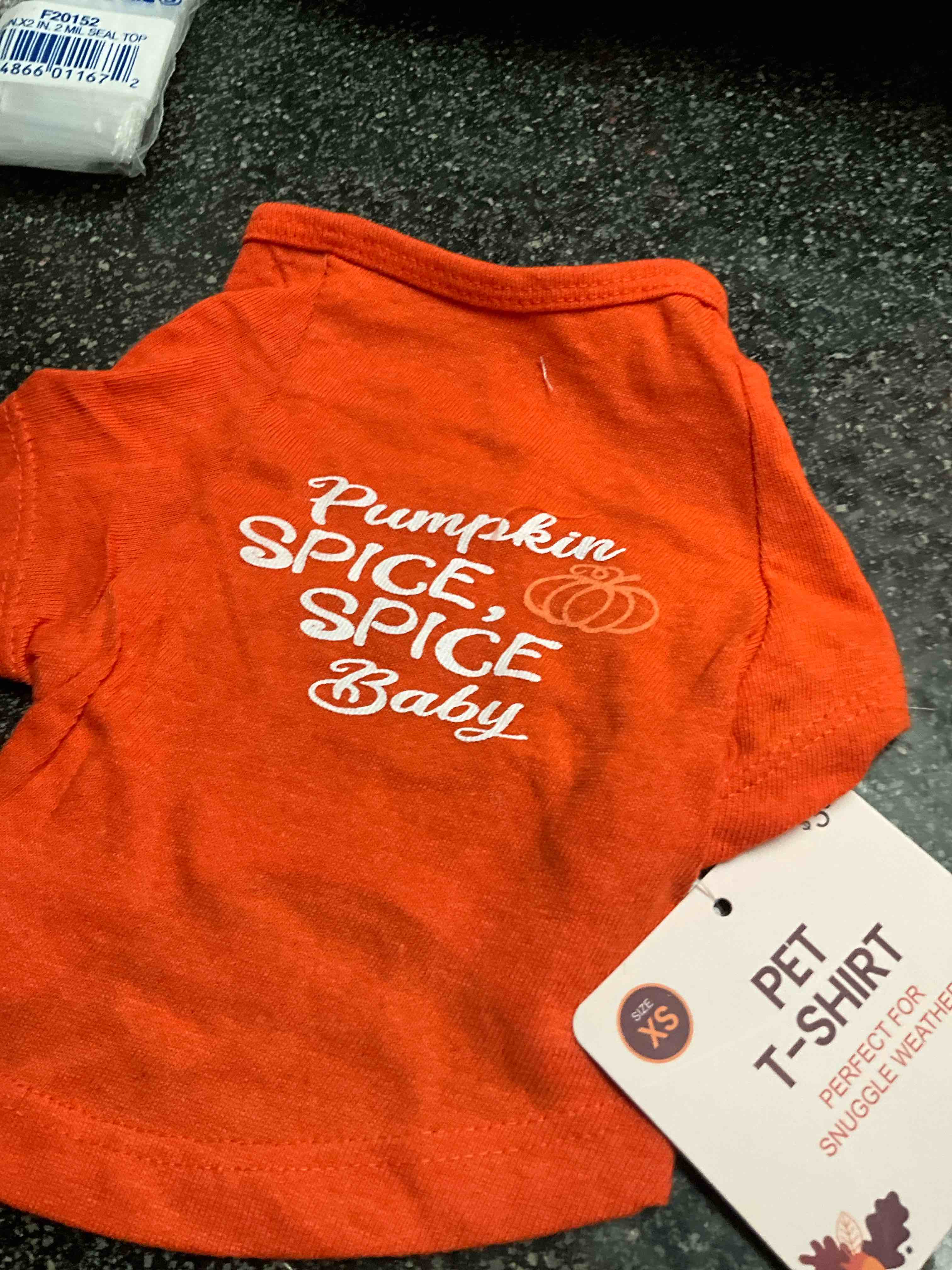 perfect for snuggle weather - pet - t-shirt - size - xs