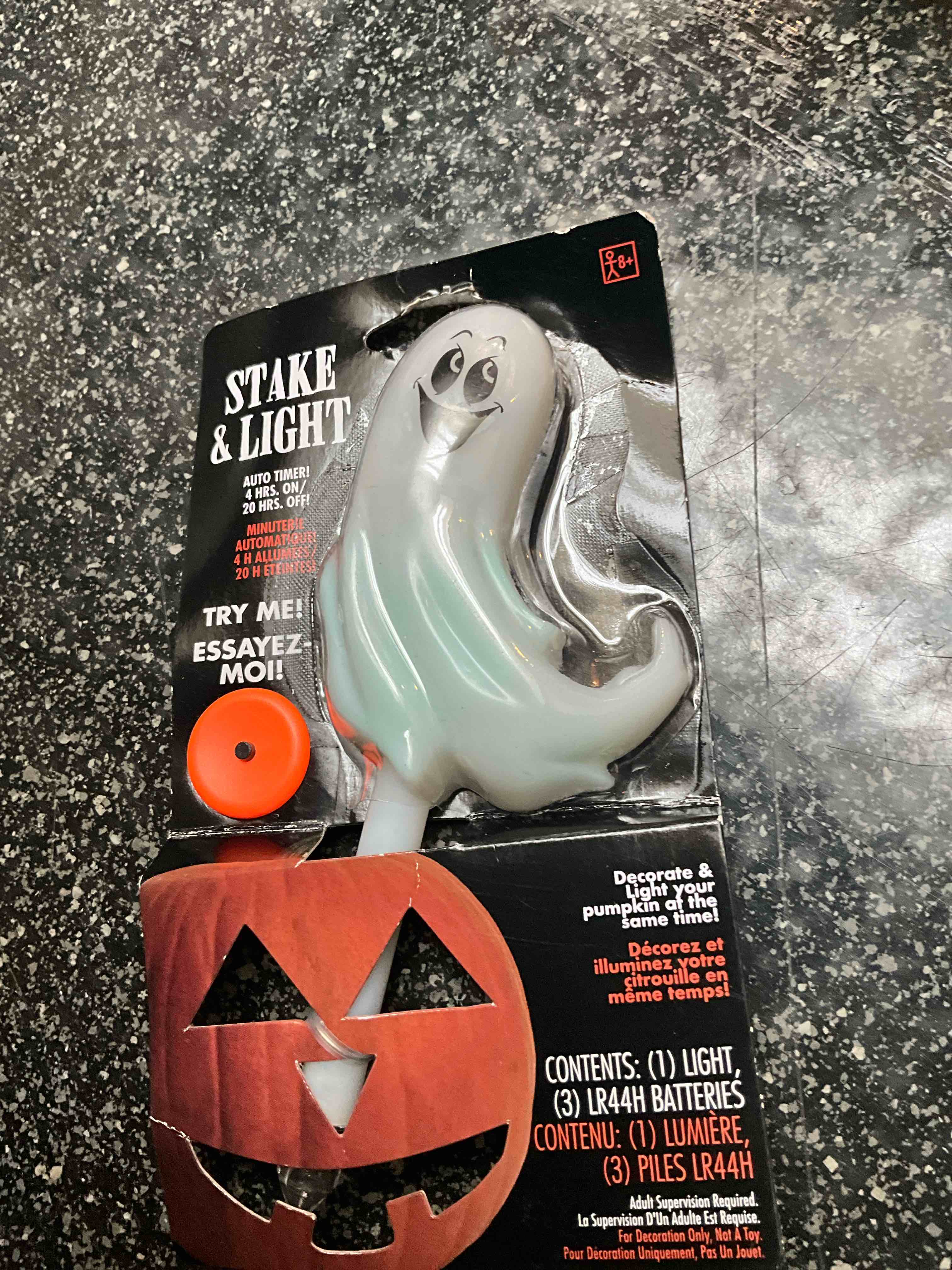 Ghost - Stake & Light with Auto Timer