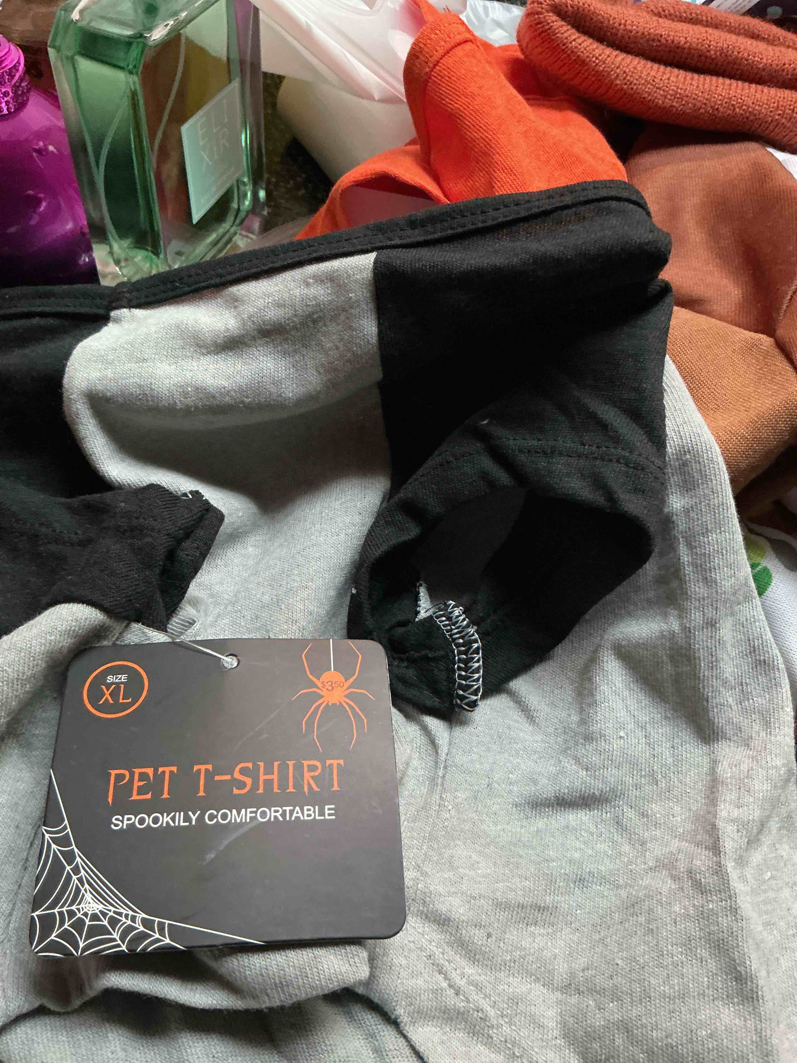 Pet T Shirt Ghost Welcome Size Xl Spooky  Comfortable 