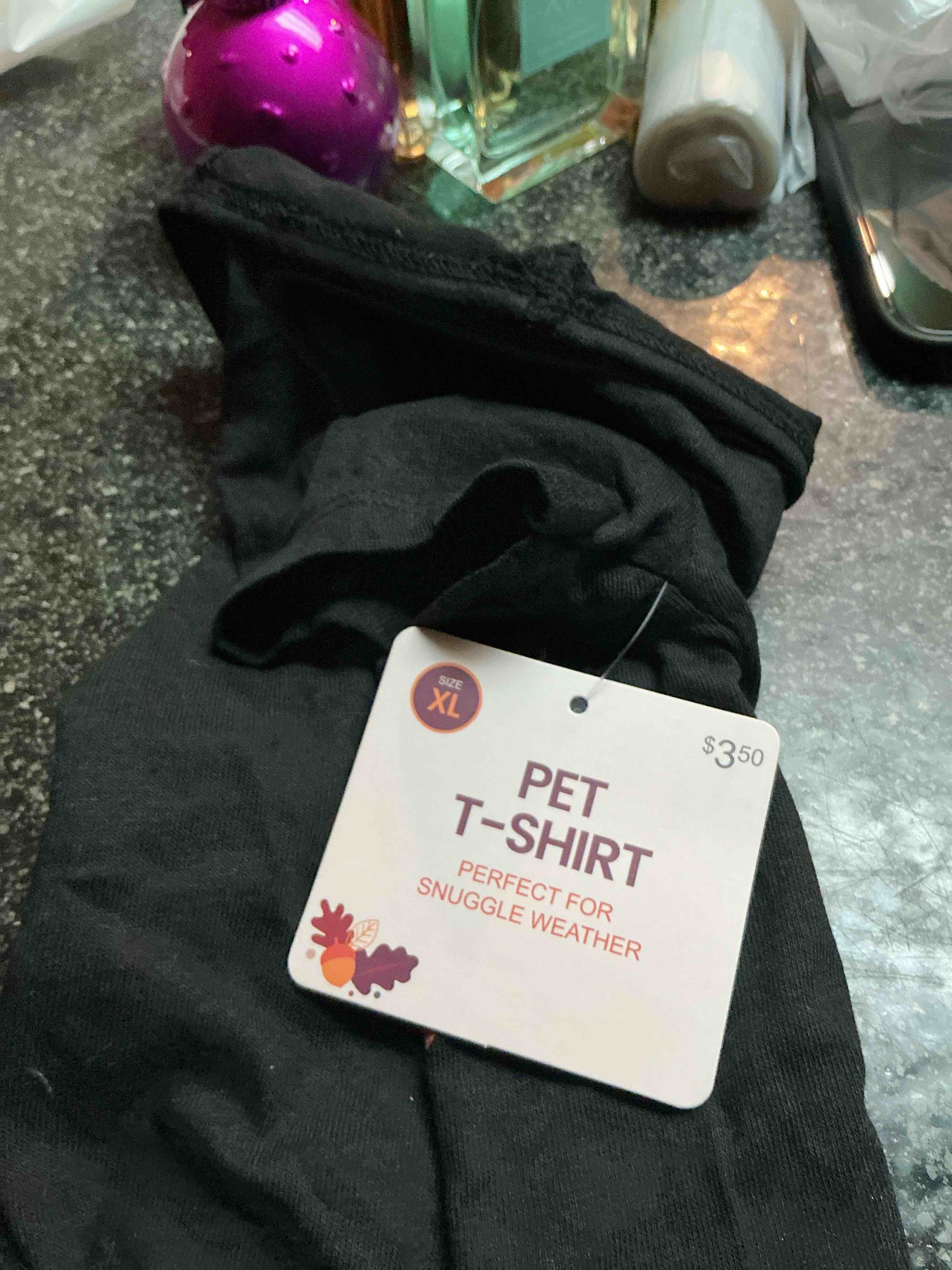 pet t - shirt perfect for snuggle weather size - xl 