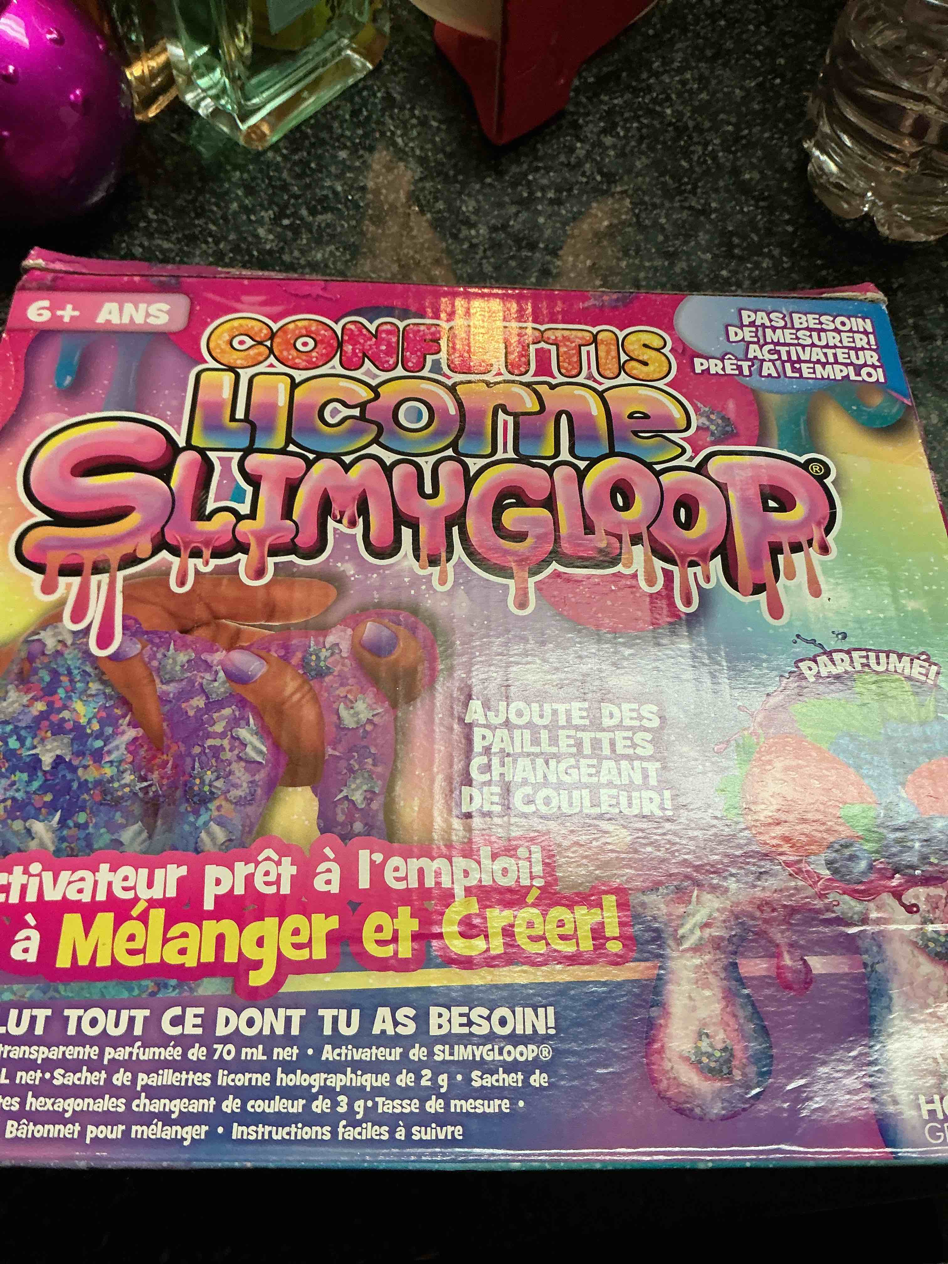Confettus Licorne Slimygloop 