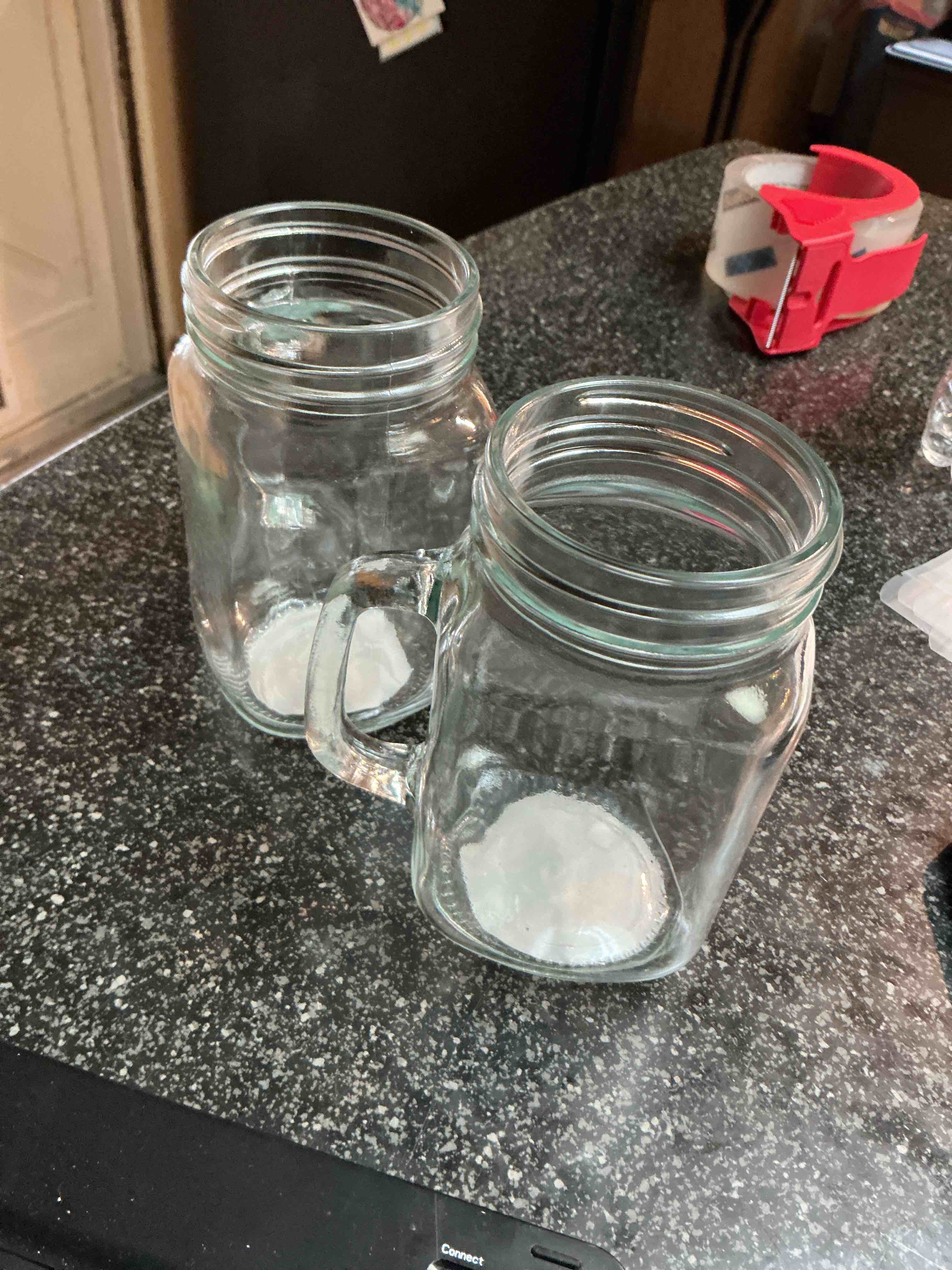  mason jars glases 