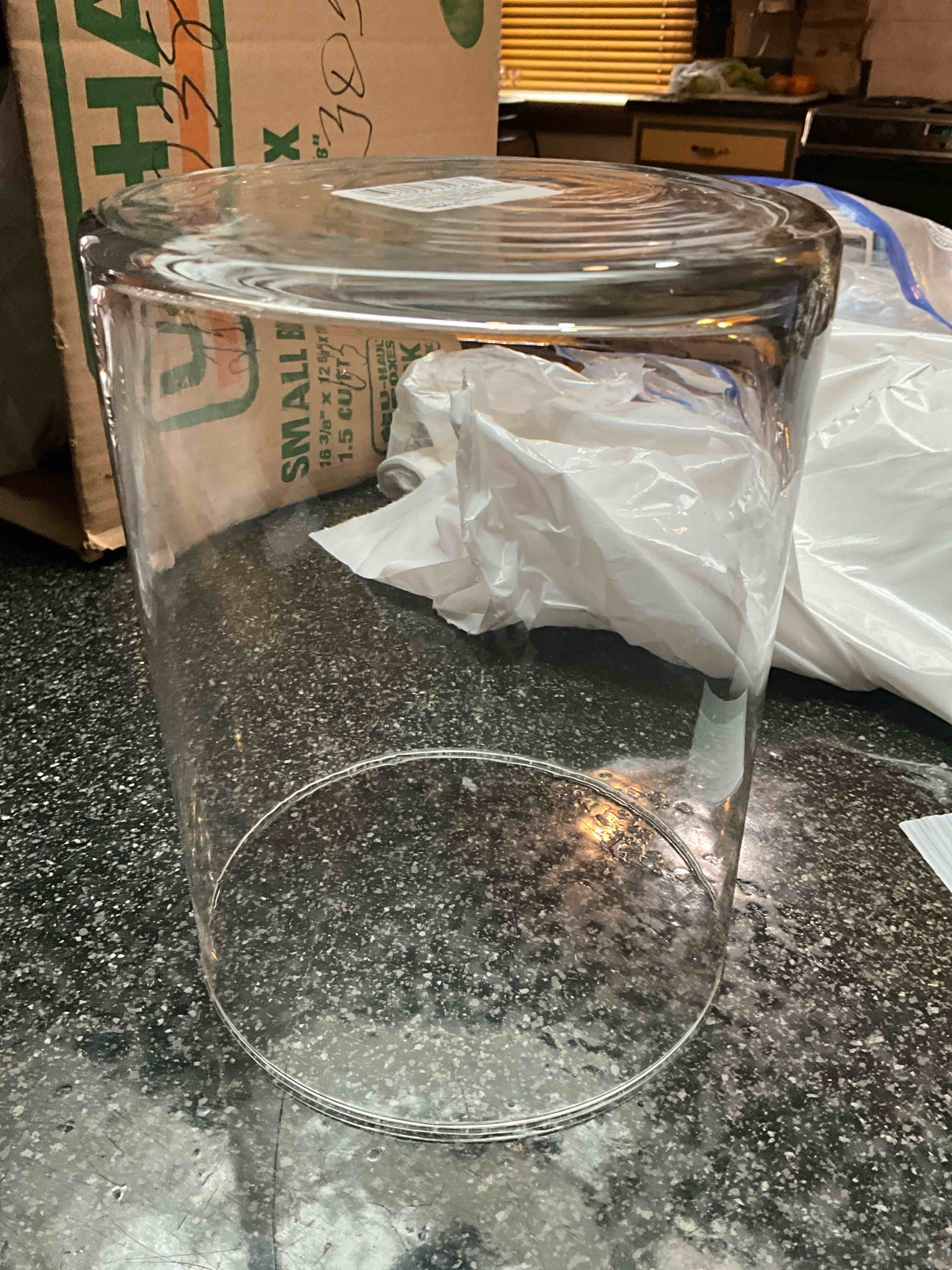 Glass Decorative Cylinder 