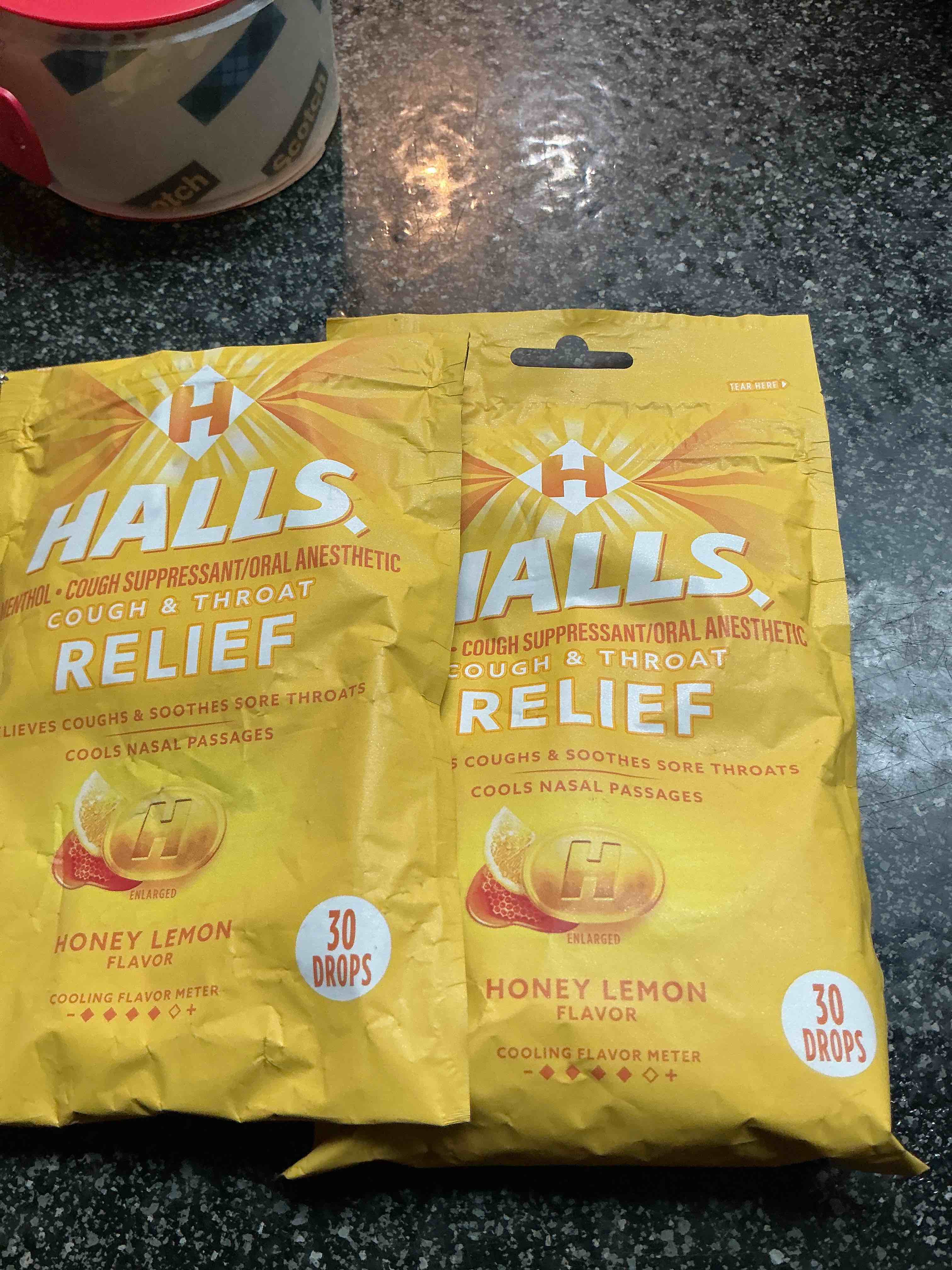 Halls Cough & Throat Relief  30 Drops 