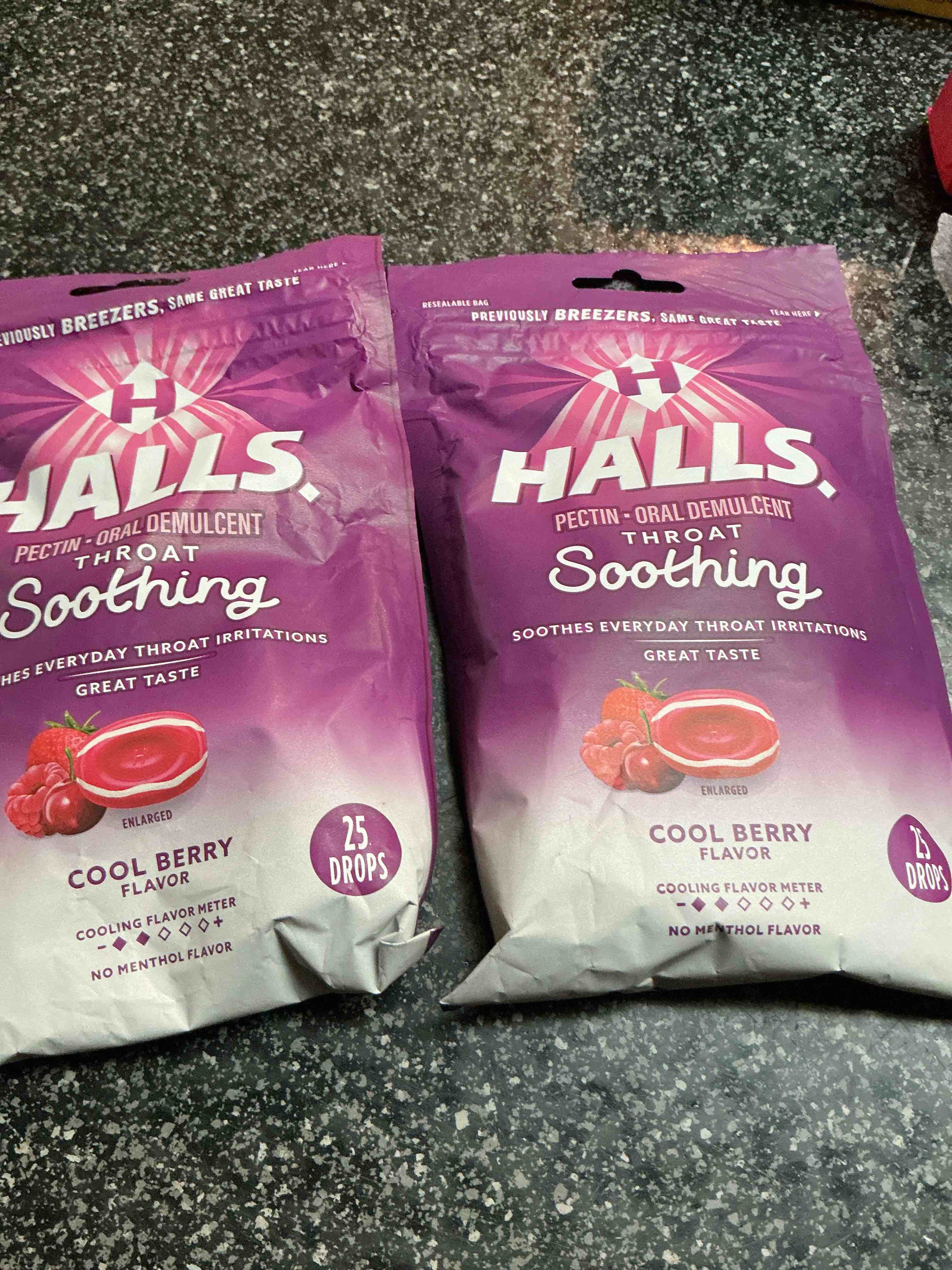 Halls Throat Soothing 25 Drops 