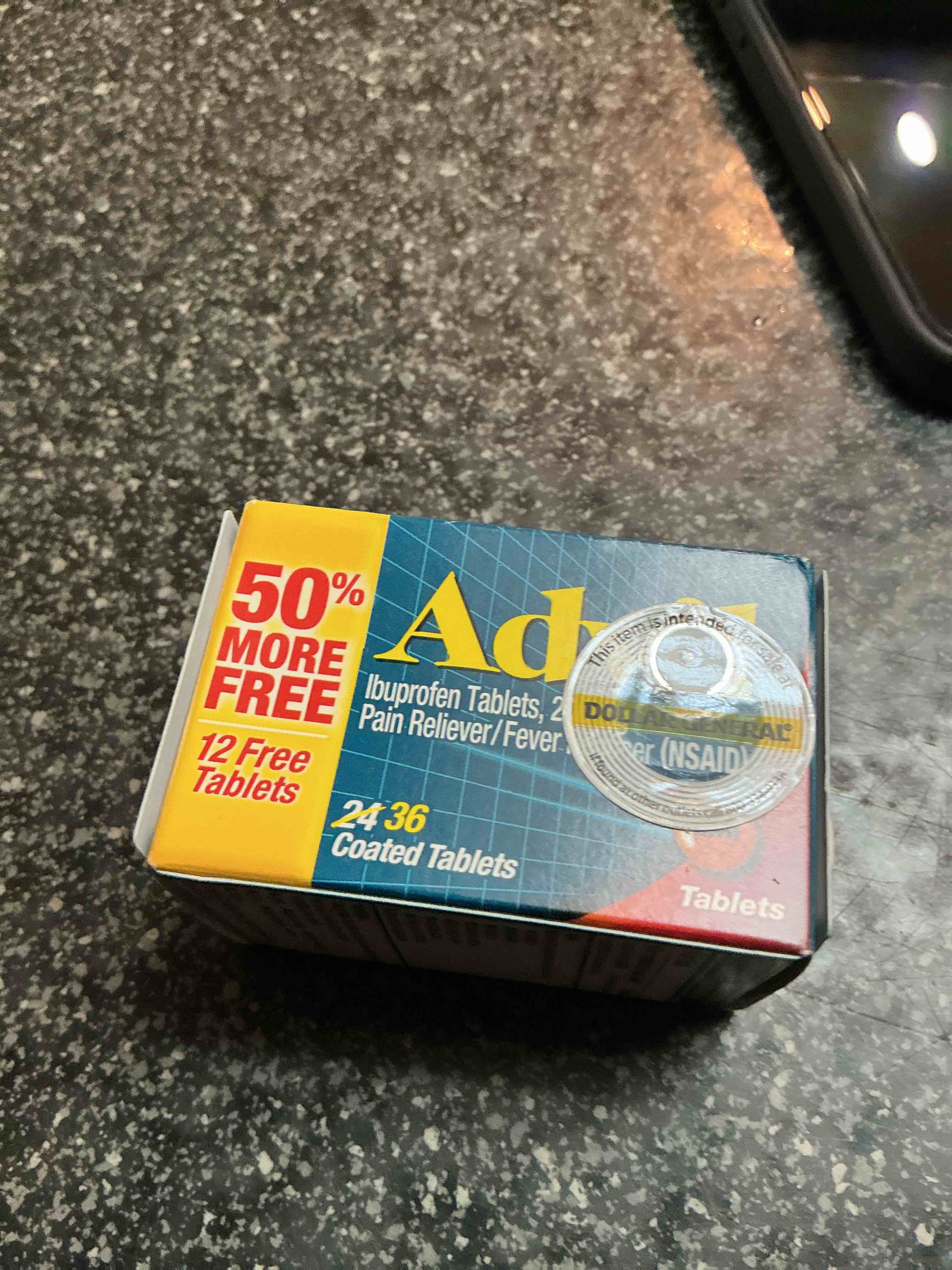 Advil - Pain Relief 36 Tablets 