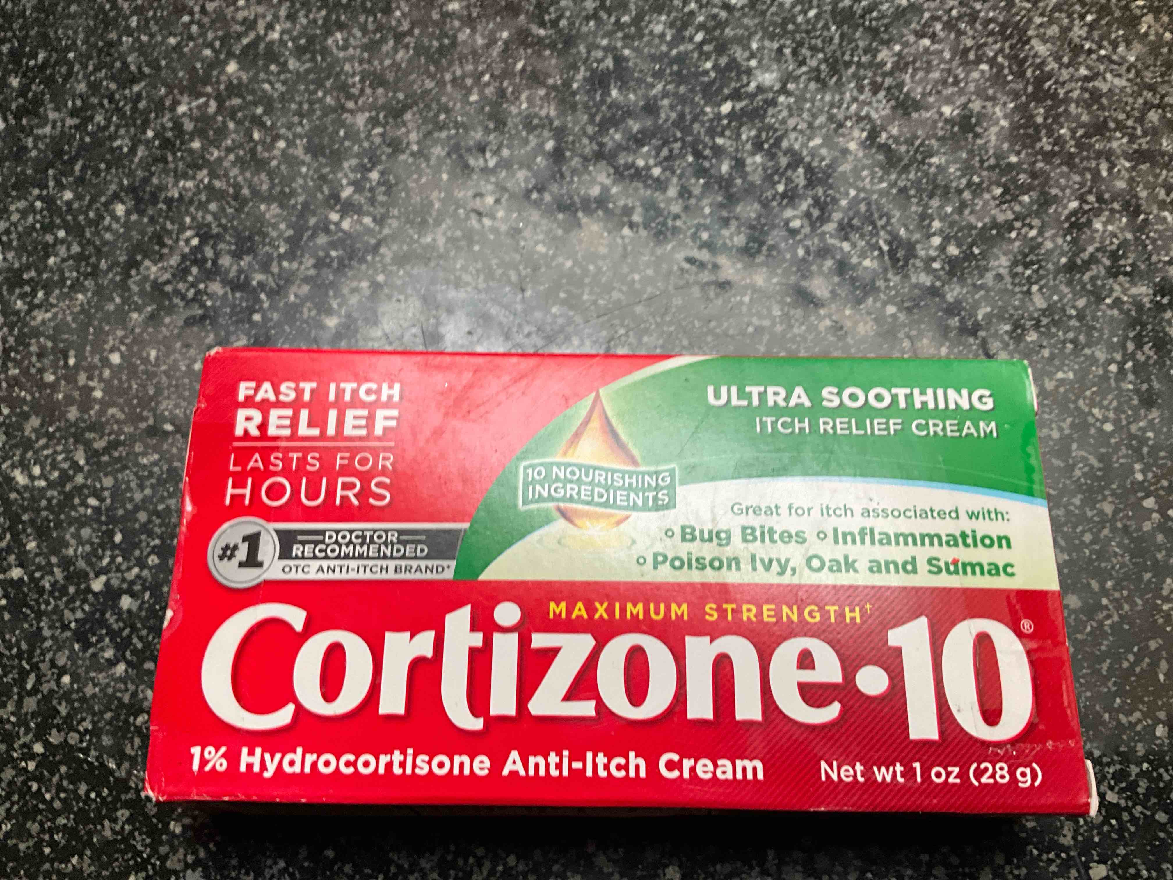 Cortizone 10 - Fast itch Relief - Ultra Soothing - 1 oz 