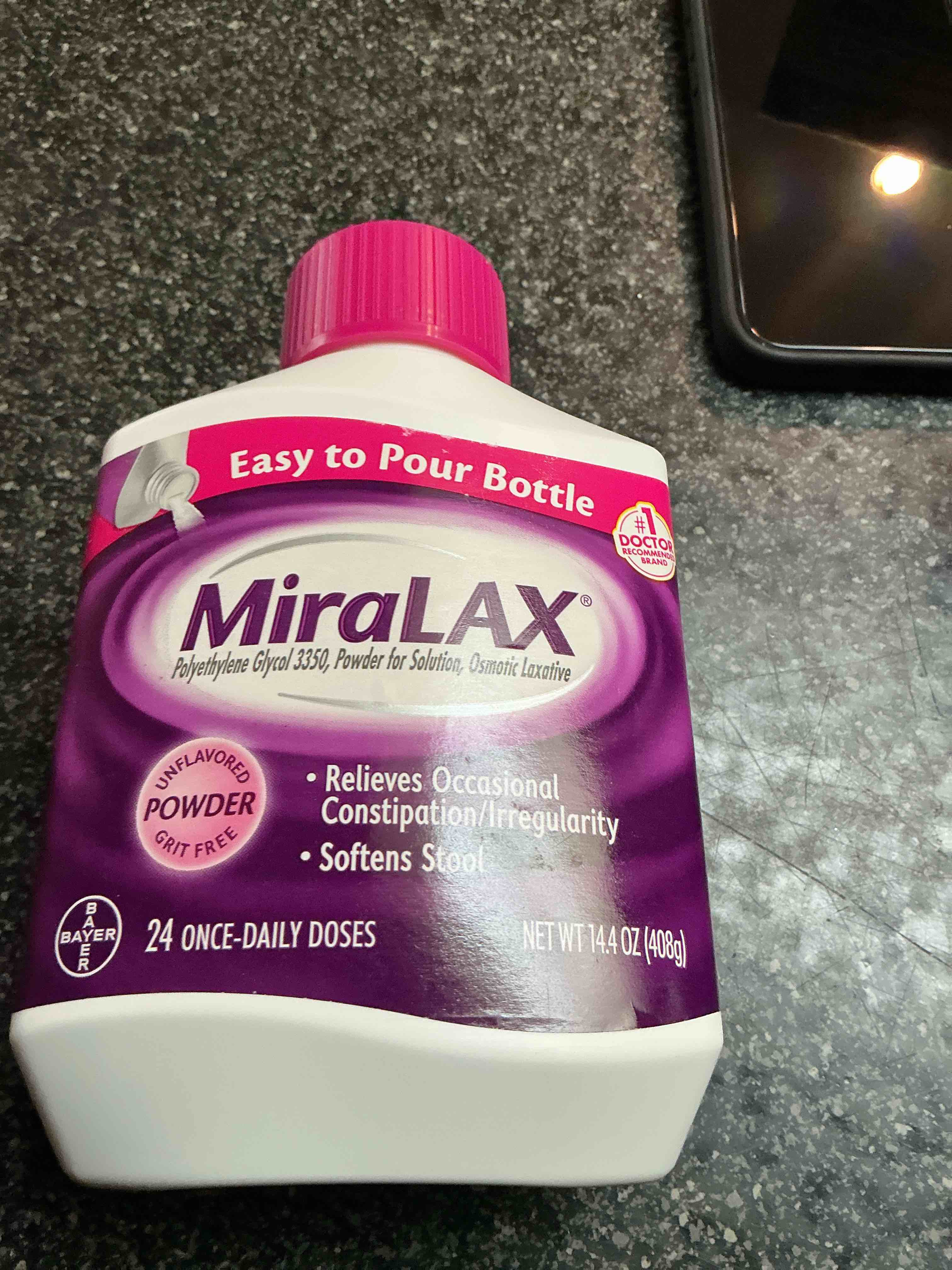 MiraLAX Relieves Occasional 