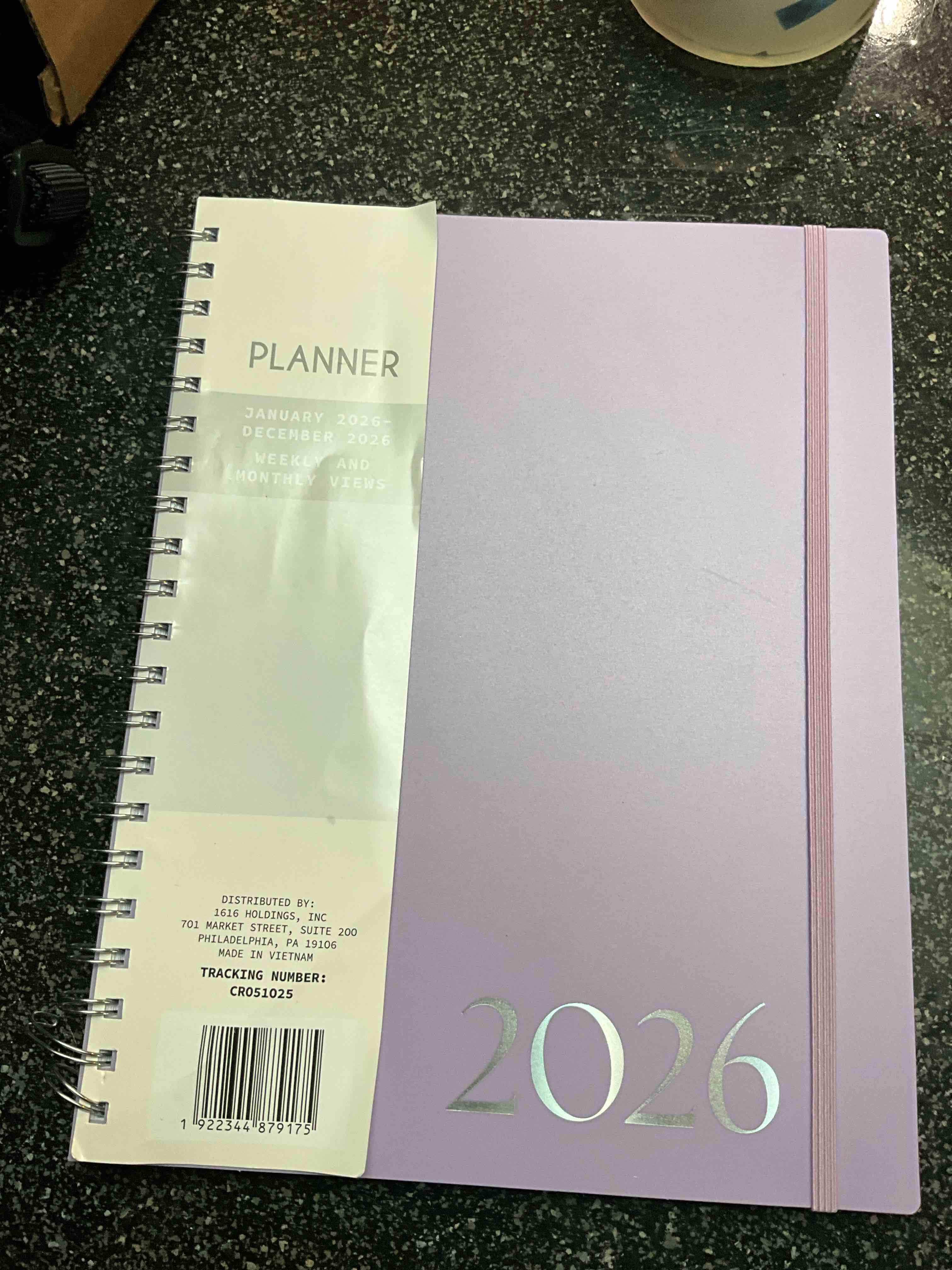 2026 Weekly/Monthly Planner 