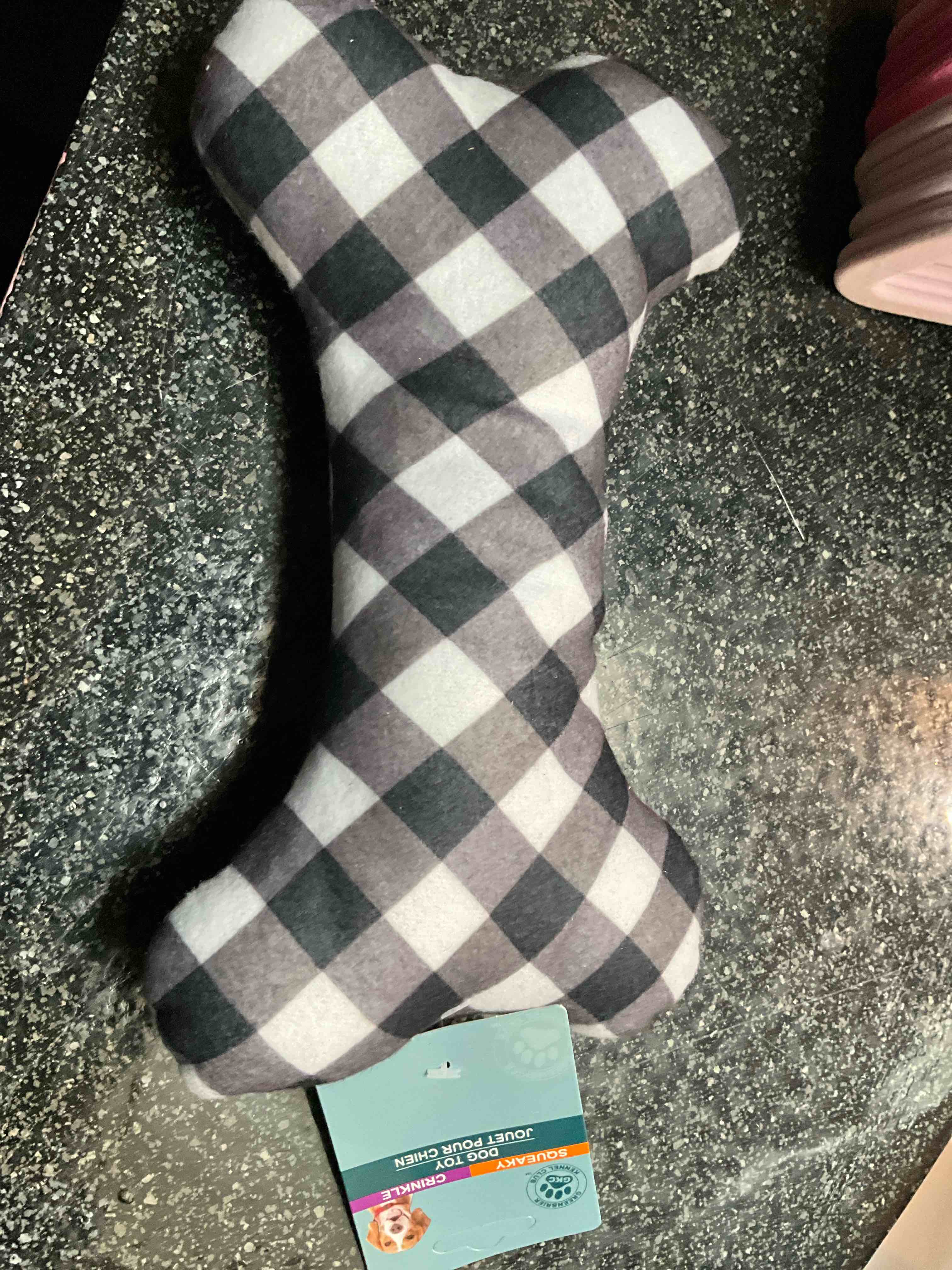 GKC - Greenbrier Kennel Club - Squeaky Crinkle Dog Toy 