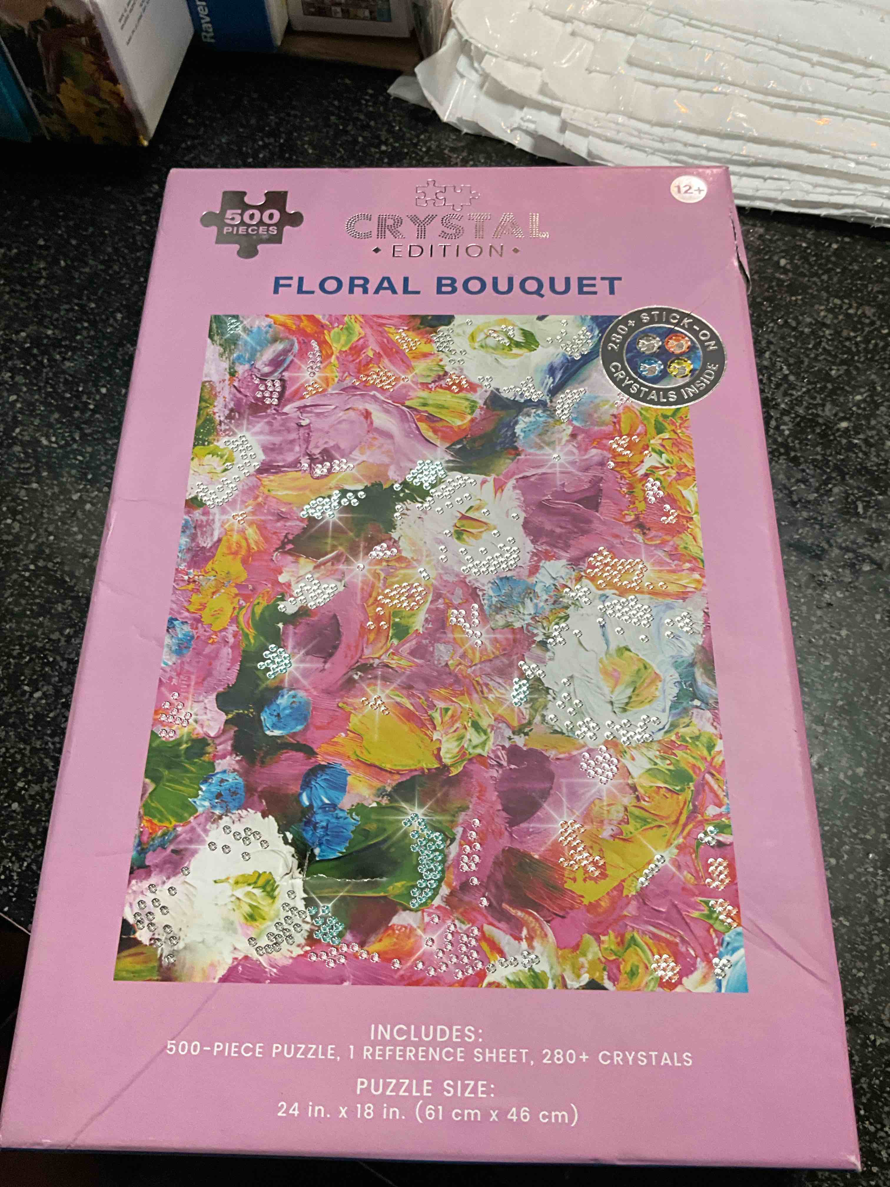Elevate - Floral Bouquet - Crystal Edition - 24 x 18 - 500 pc Puzzle