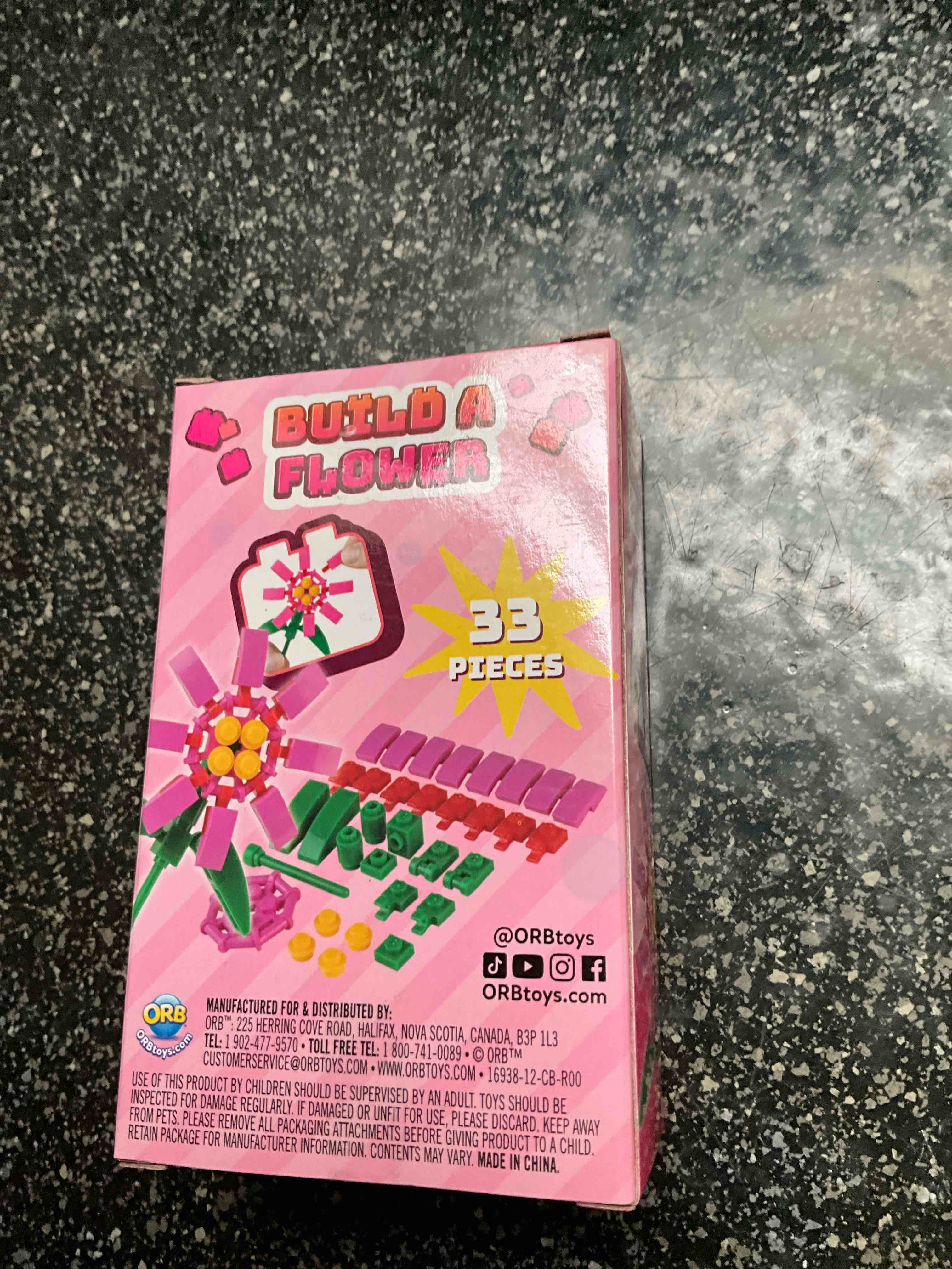 build a flower - building blocks 