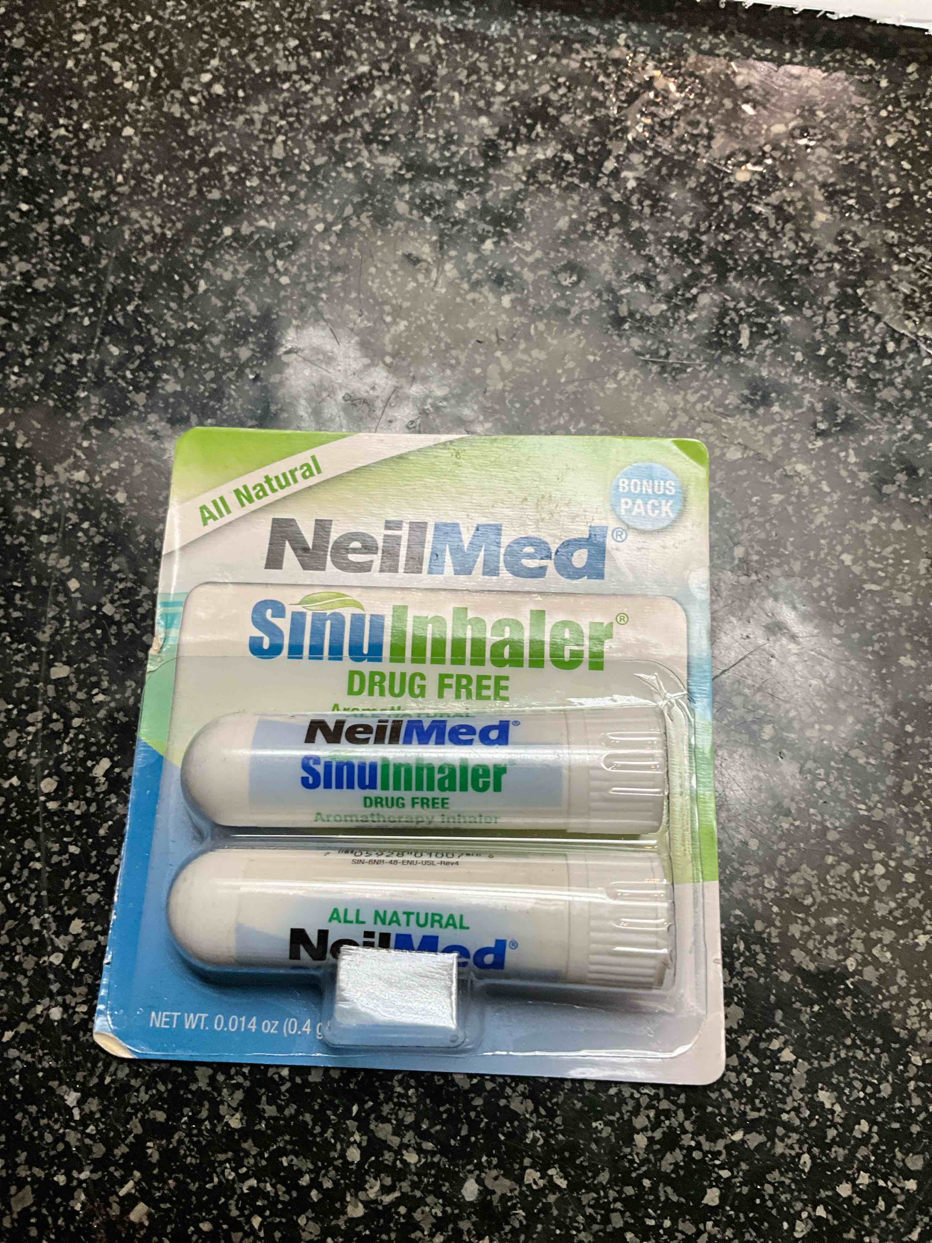 neilmed sinuinhaler natural non medicated aromatherapy inhaler (bonus pack) 2 count (pack of 1)