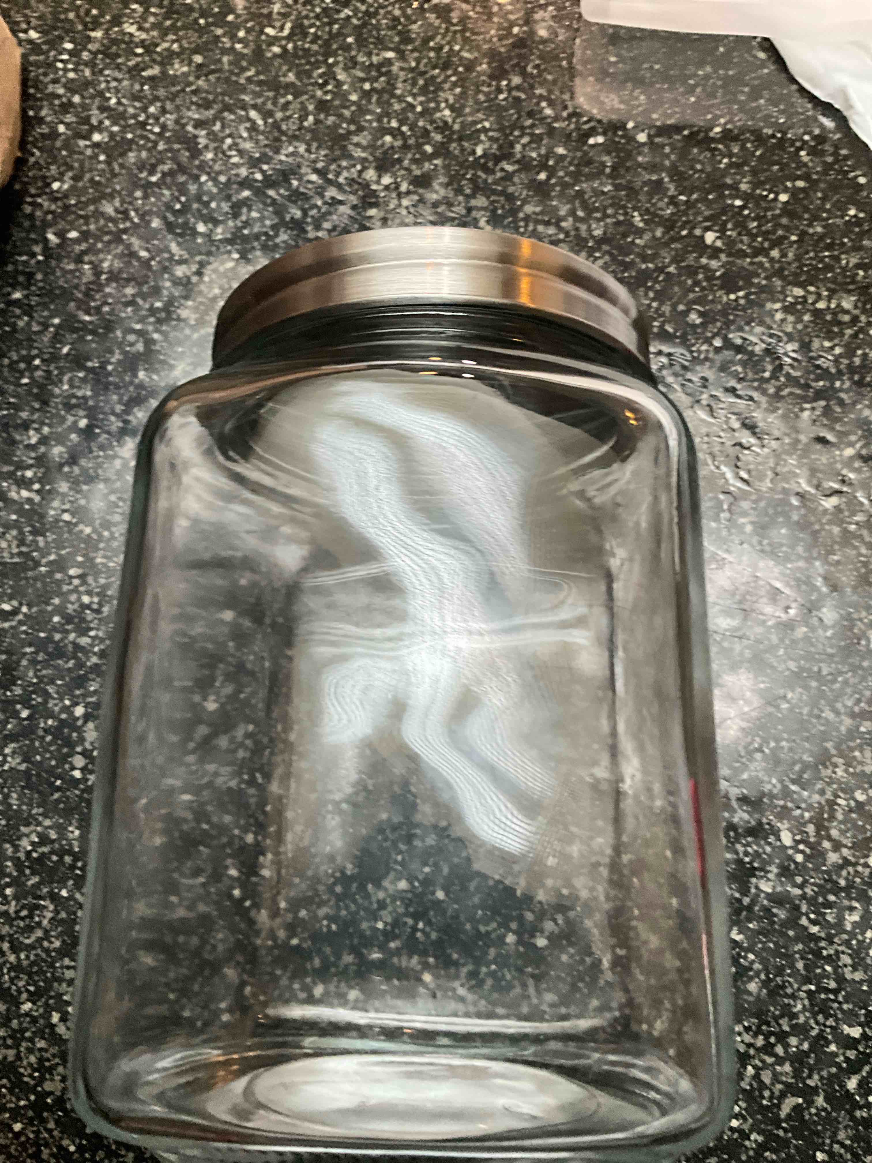 Glass Jar - with Lid - Storage Container