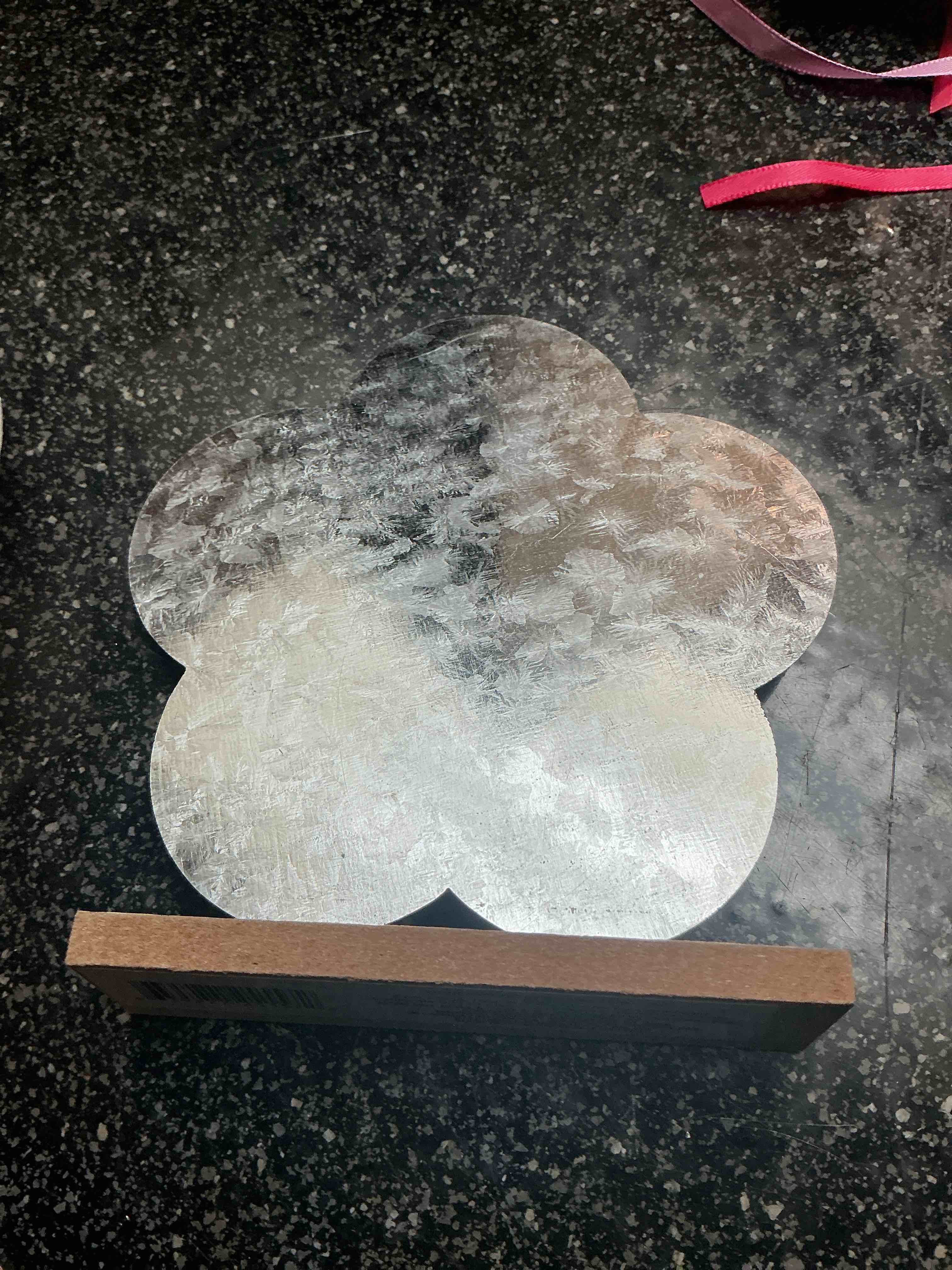 Greenbrier Int. Crafts - Galvanized - Metal Flower 