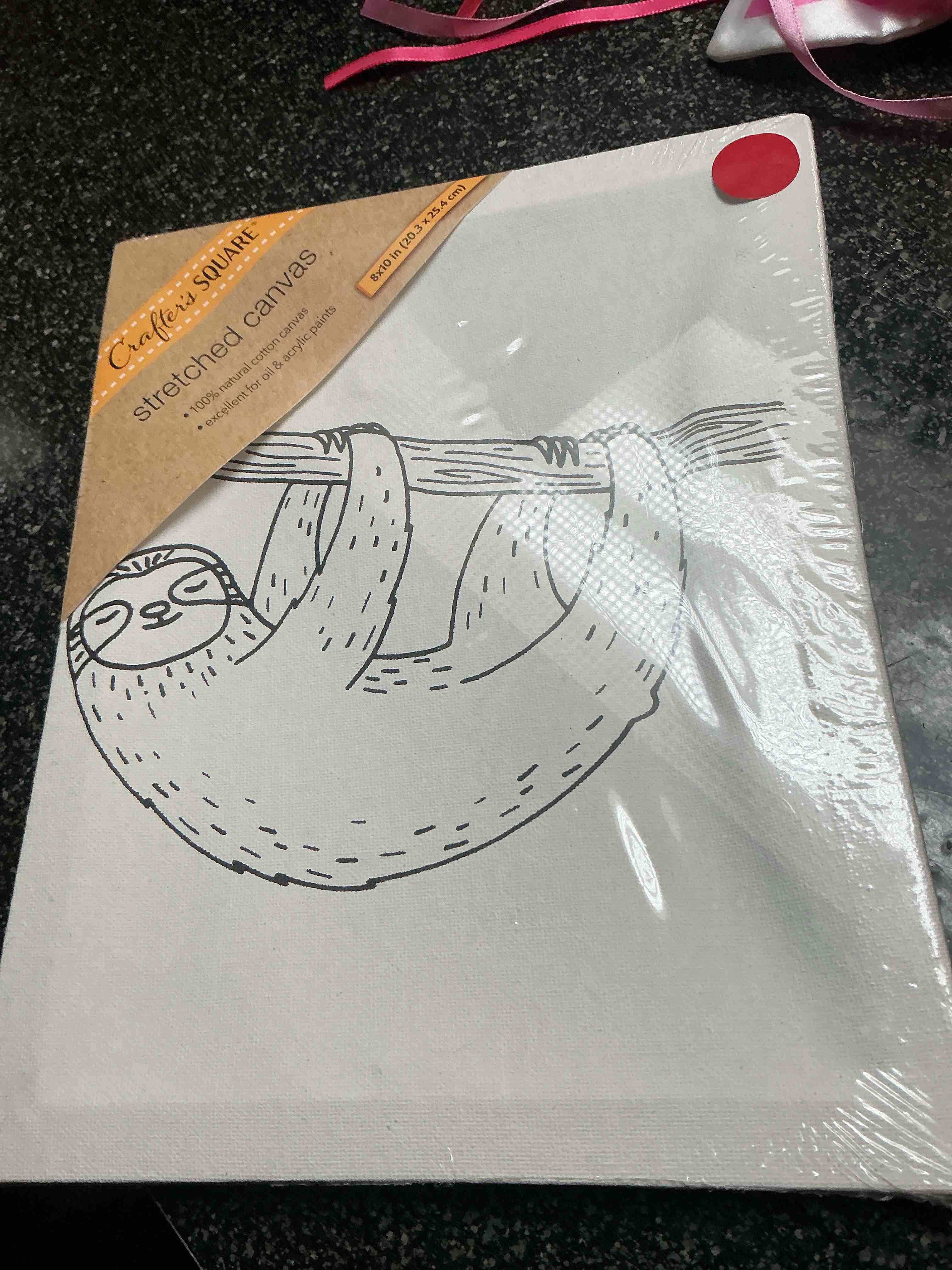 Crafters Square - Stretched Canvas - 8 x 10 - Cotton Canvas 