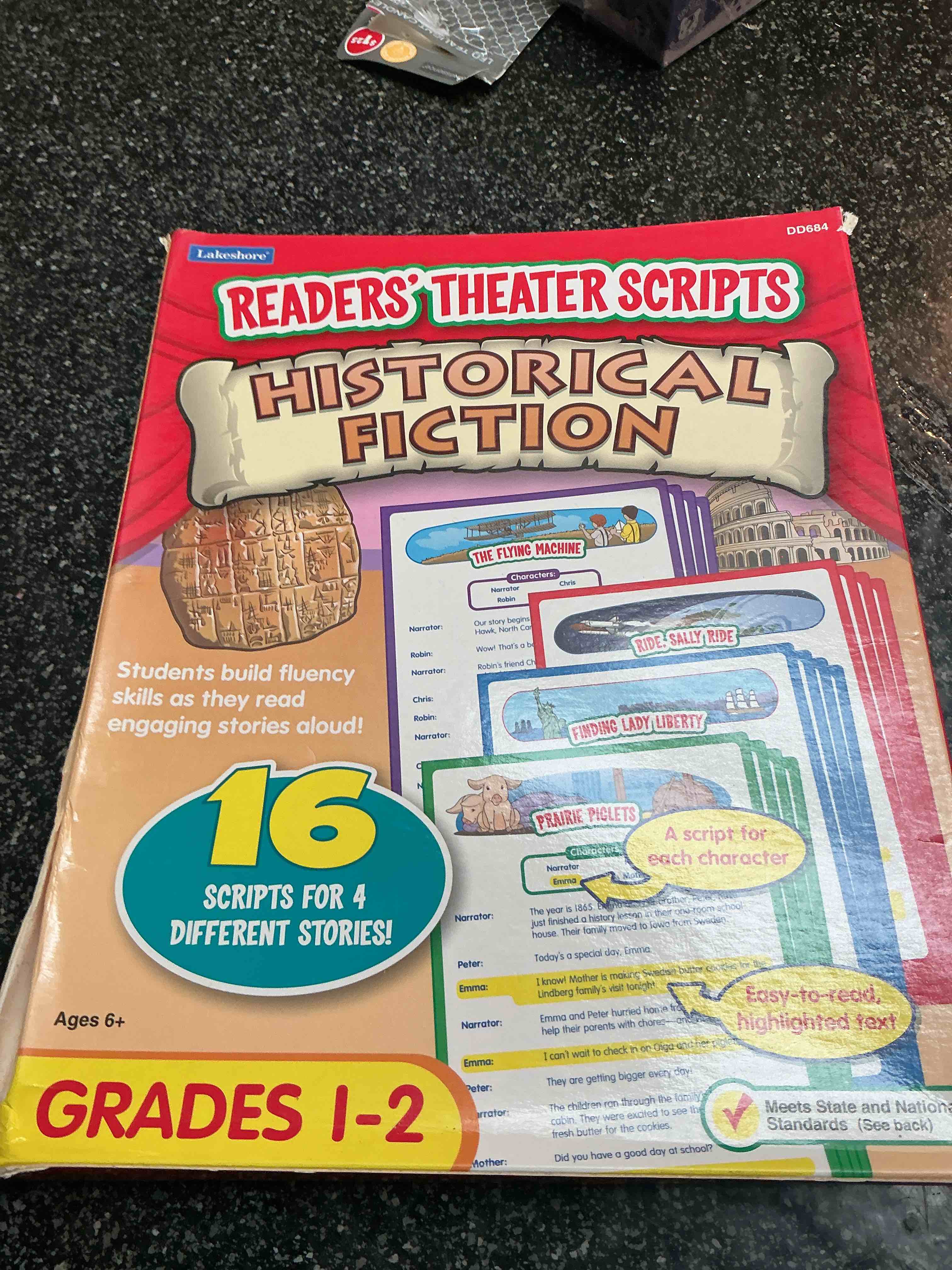 Lakeshore - Readers Theater Scripts - 16 scripts- Historical Fiction