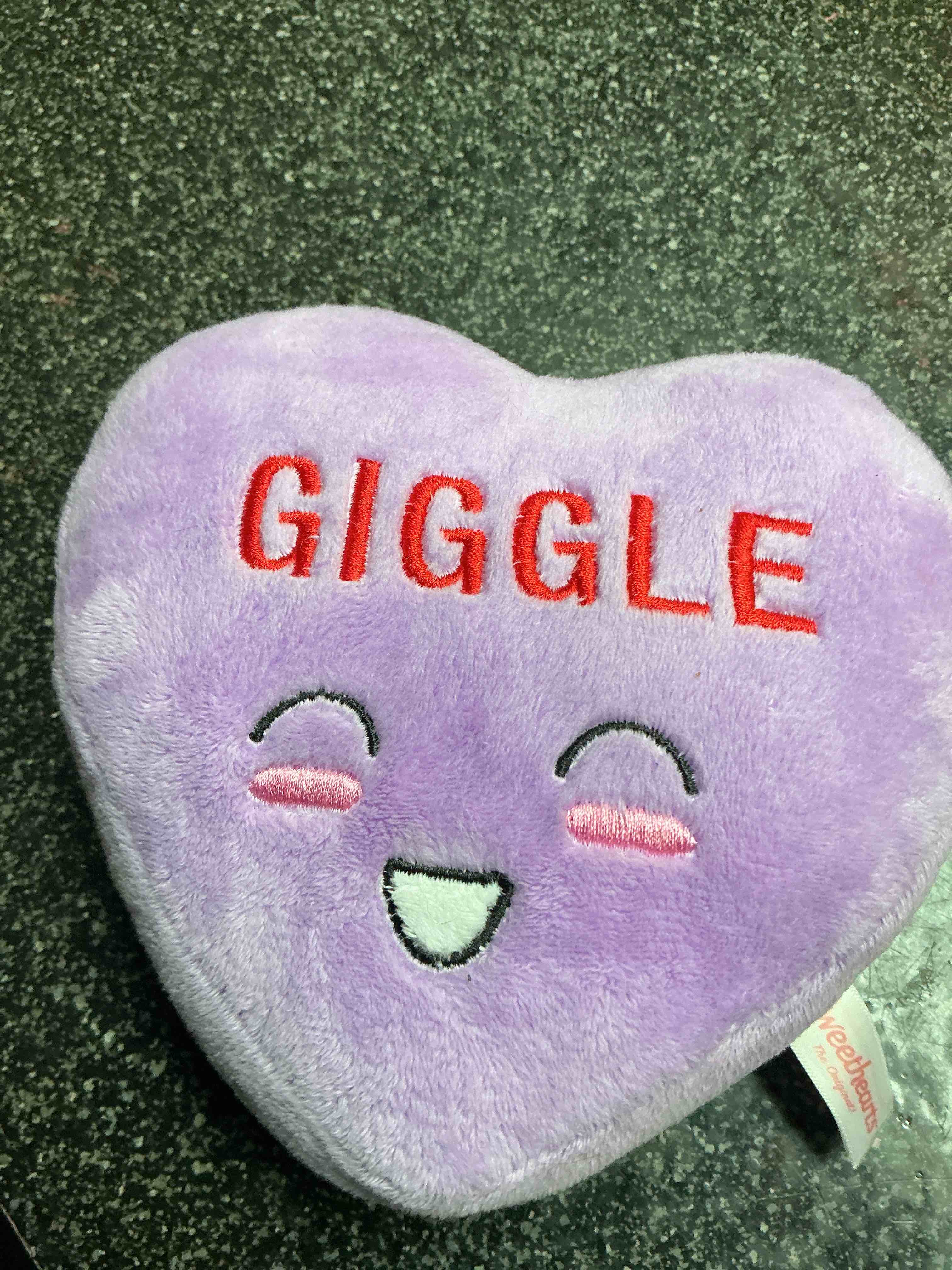 Purple Giggle Pillow