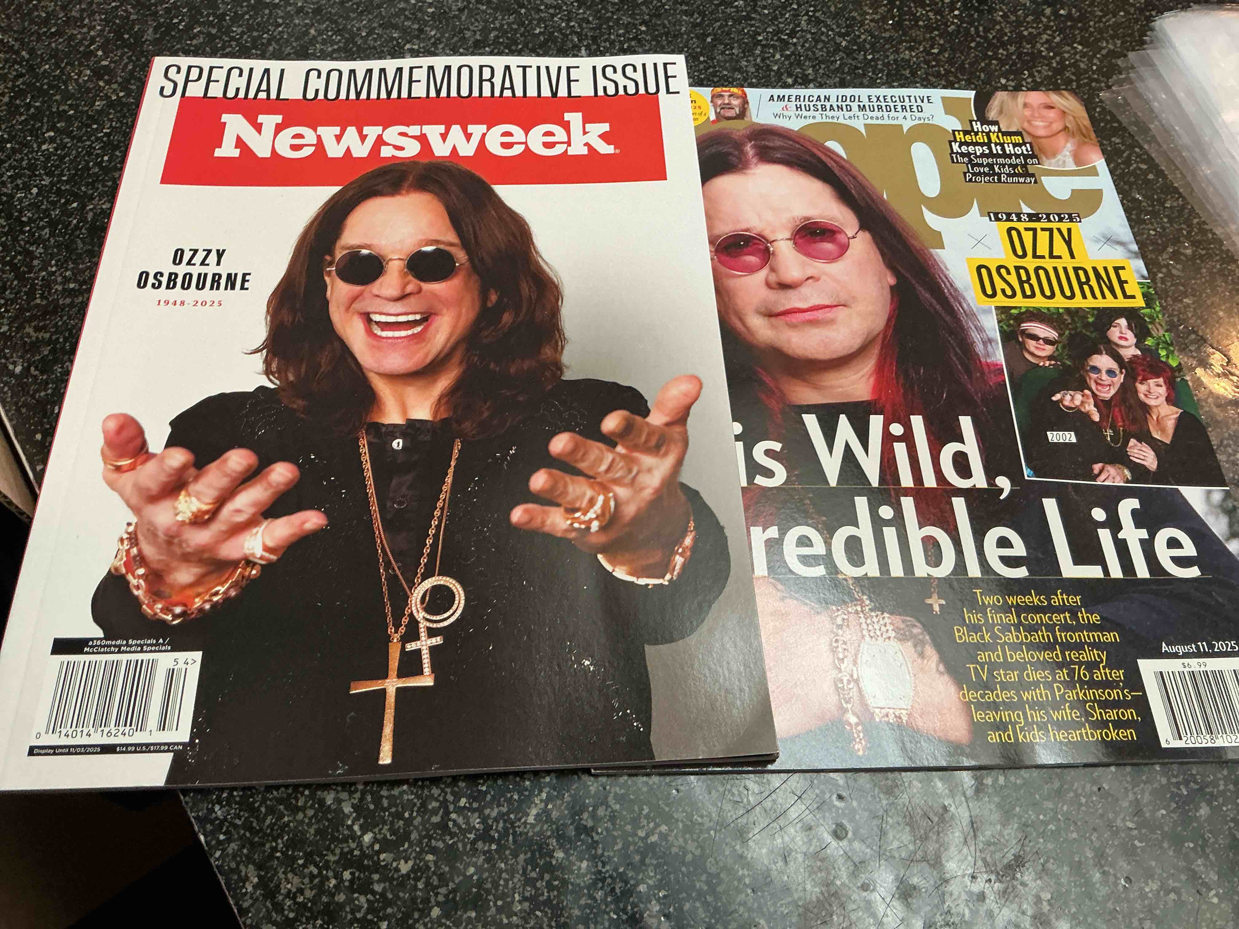 OZZY OSBOURNE - Special Commemorative Issues - Newsweek/People