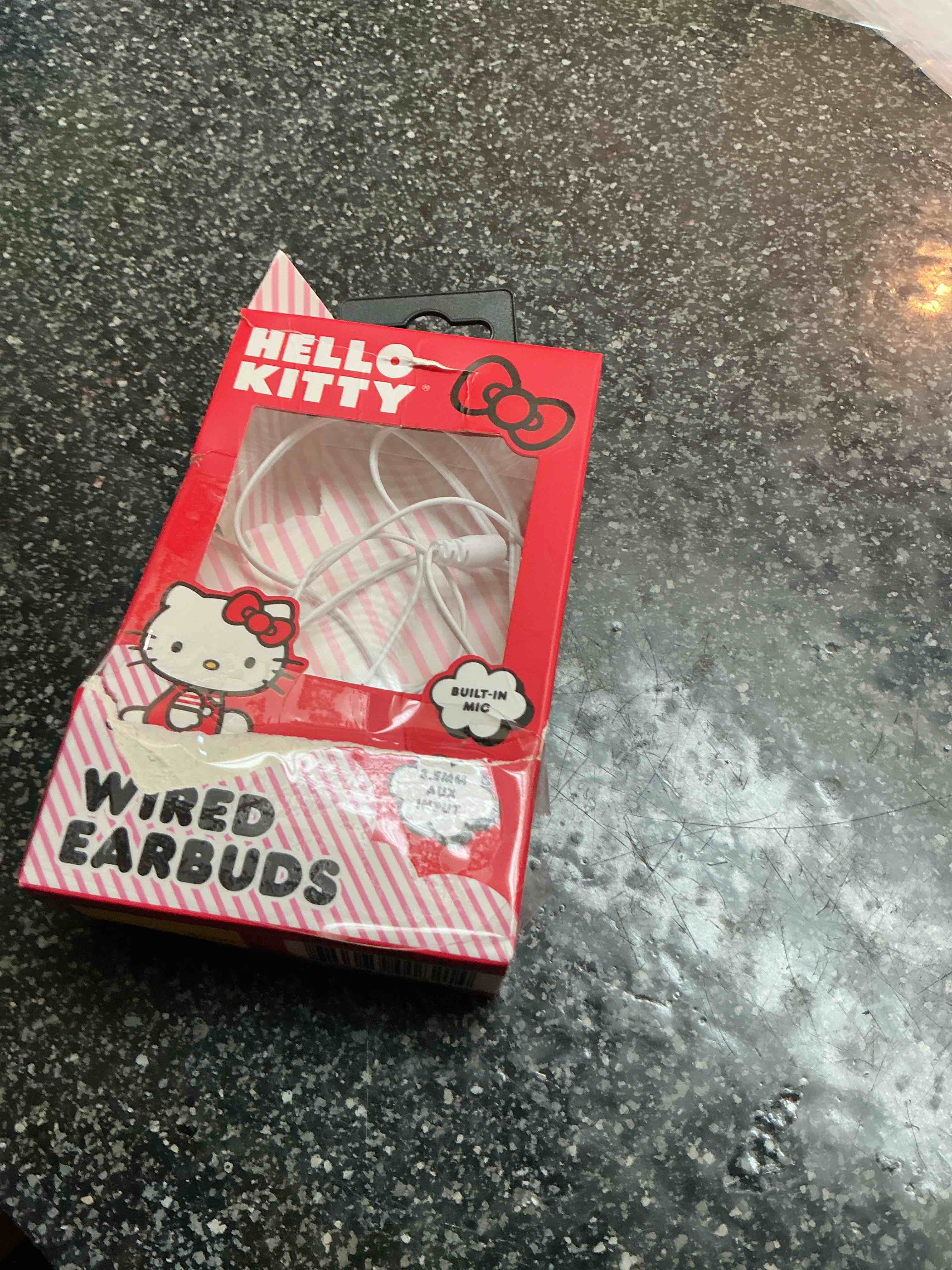 Hello Kitty Wired Earbuds
