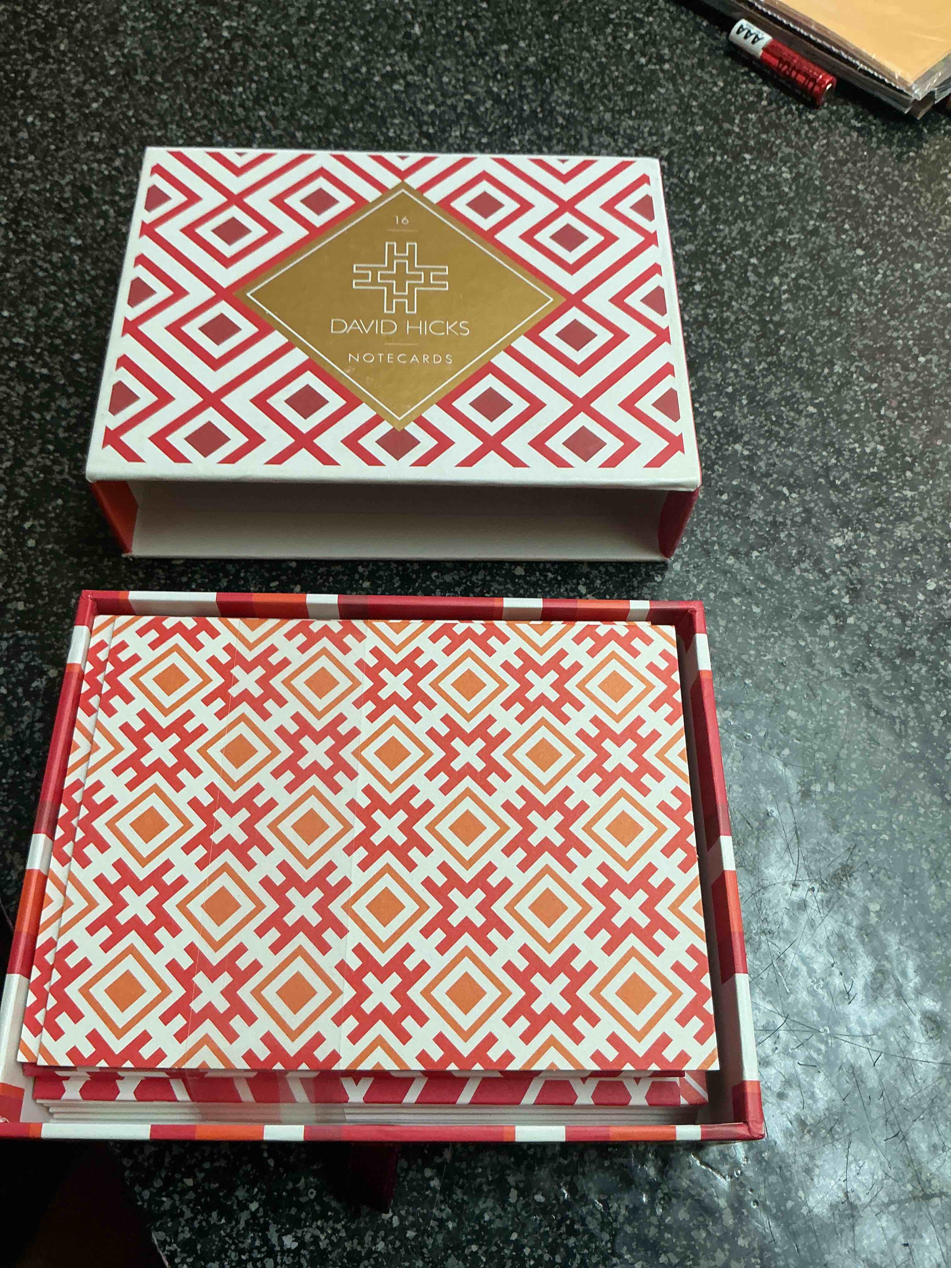 David Hicks Note Cards 16 count 