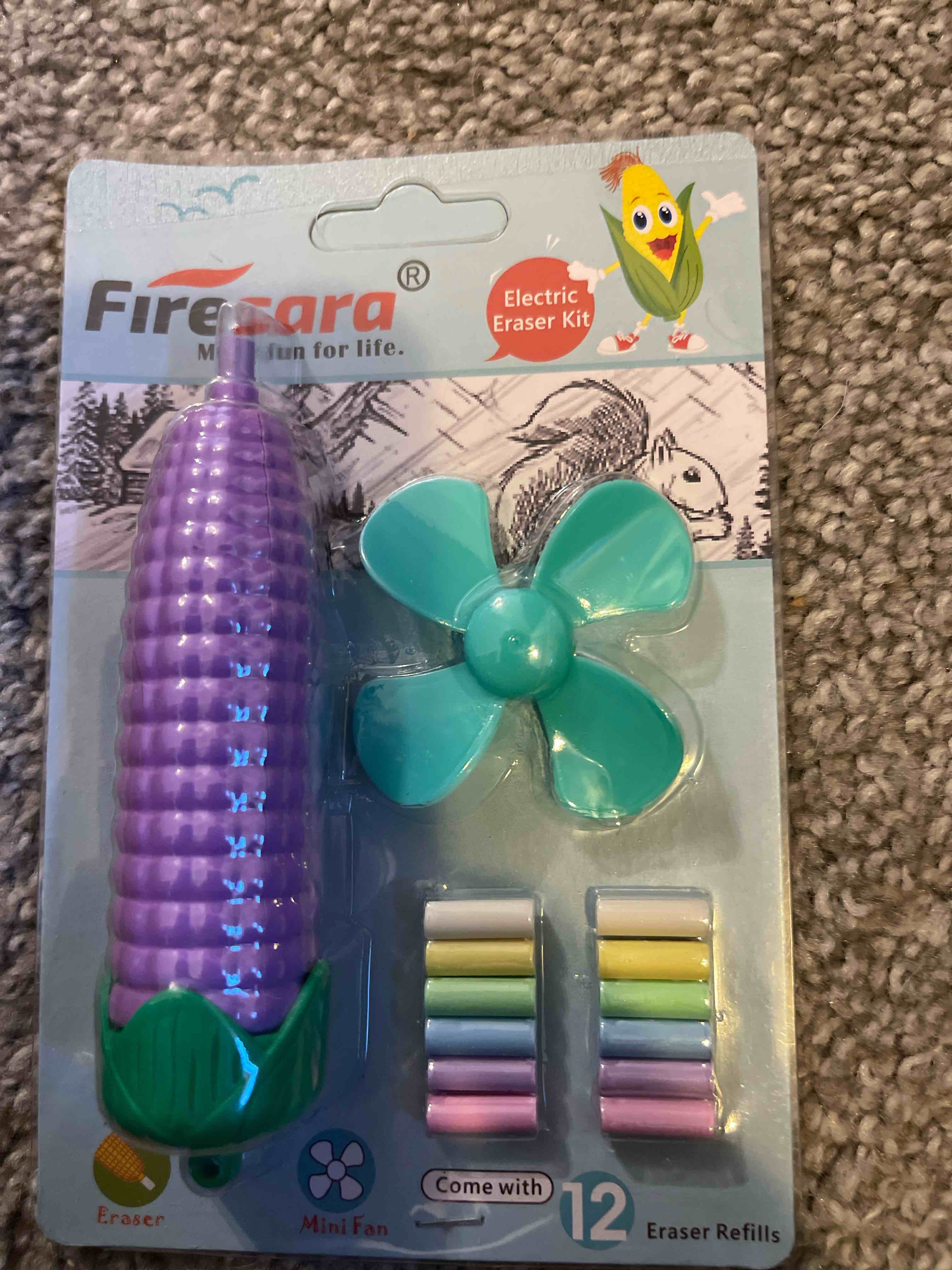 Corn Electric Eraser Kit 