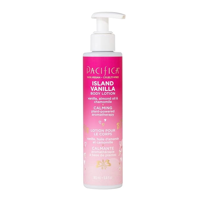 Pacifica Beauty Island Vanilla Body Lotion with Vanilla, Vitamin E, Chamomile, Vegan & Cruelty Free